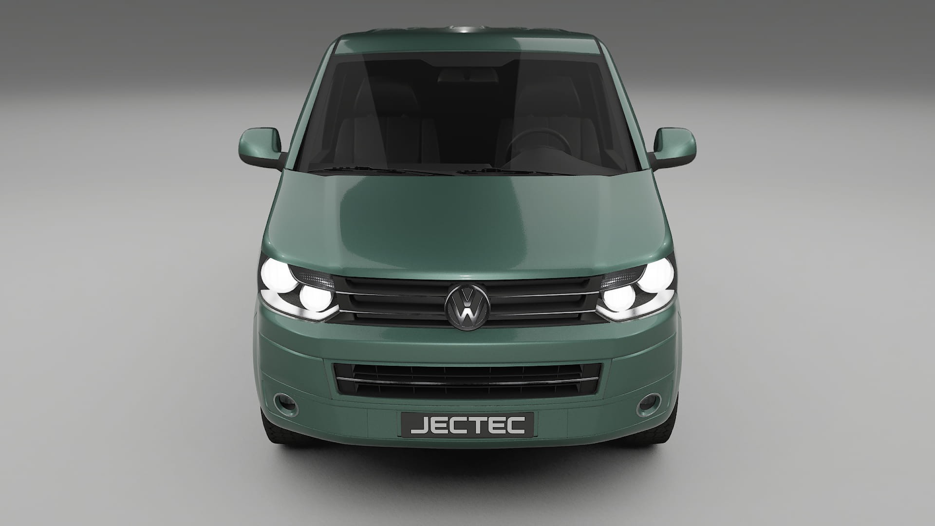 VW Transporter T5 Caravelle TPU Lackskyddsfilm | EVERGREEN Färgskiftande PPF – Komplett Förskuret Kit