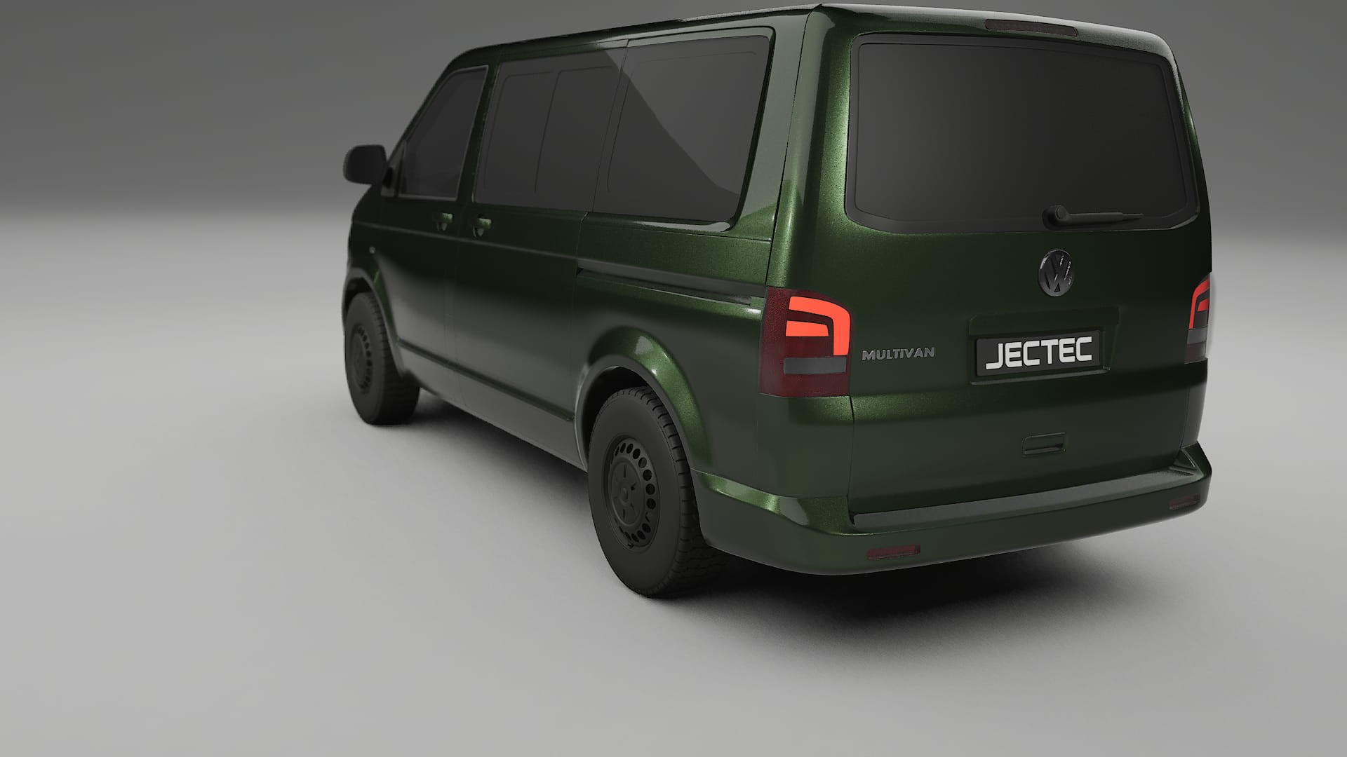 VW Transporter T5 Caravelle TPU Lackskyddsfilm | LAGOON Färgskiftande PPF – Komplett Förskuret Kit