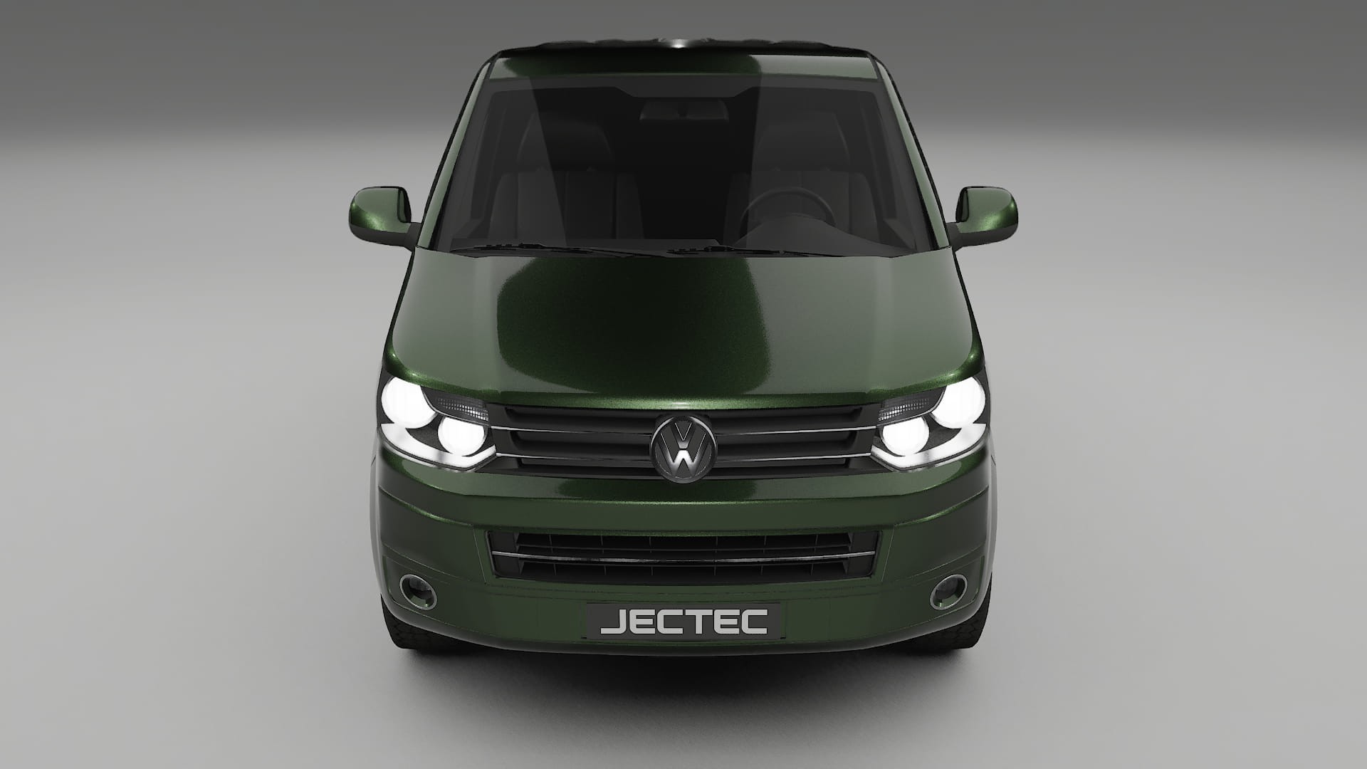 VW Transporter T5 Caravelle TPU Lackskyddsfilm | LAGOON Färgskiftande PPF – Komplett Förskuret Kit