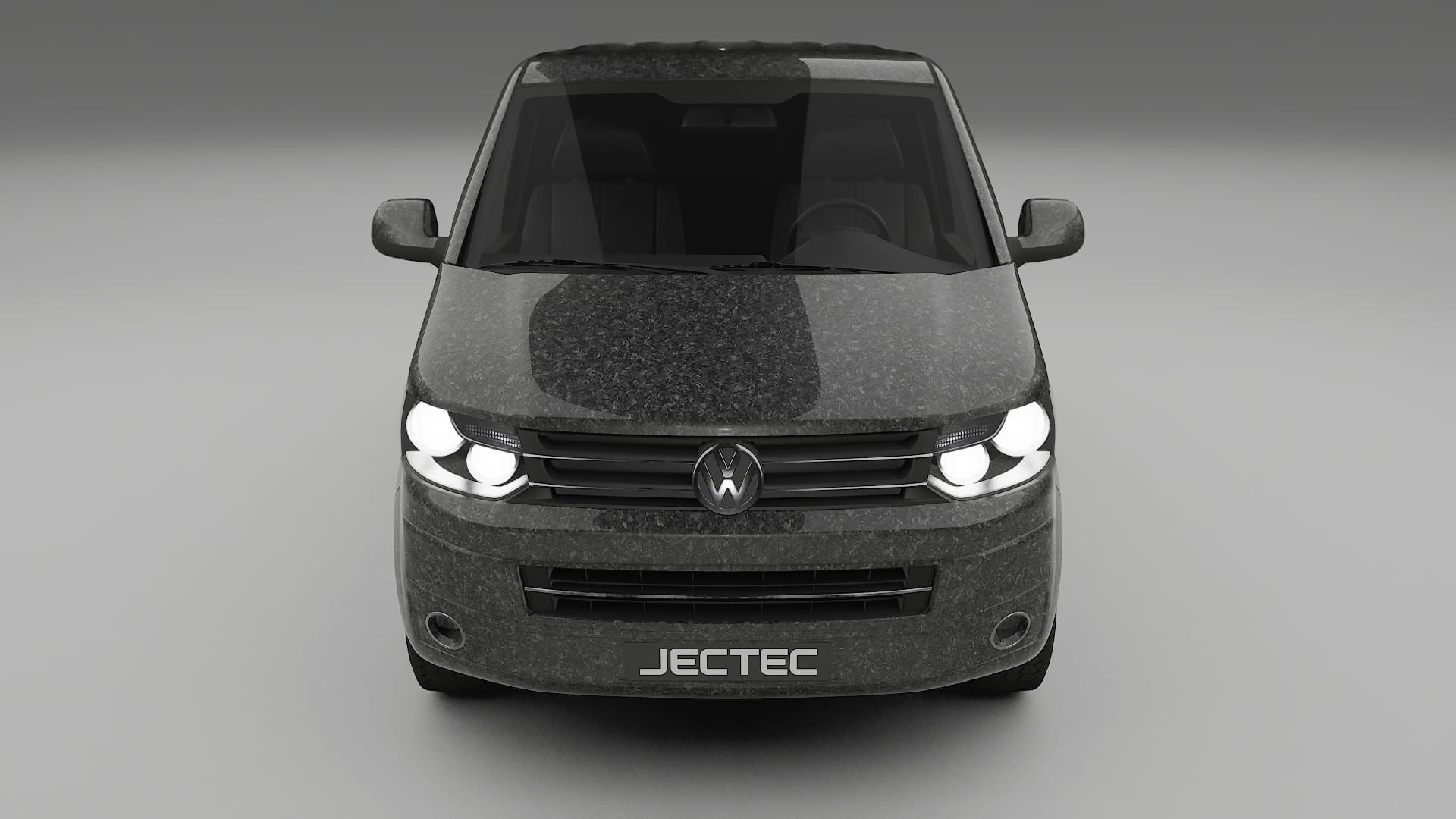 VW Transporter T5 Caravelle TPU Lackskyddsfilm | FORGED S Färgskiftande PPF – Komplett Förskuret Kit