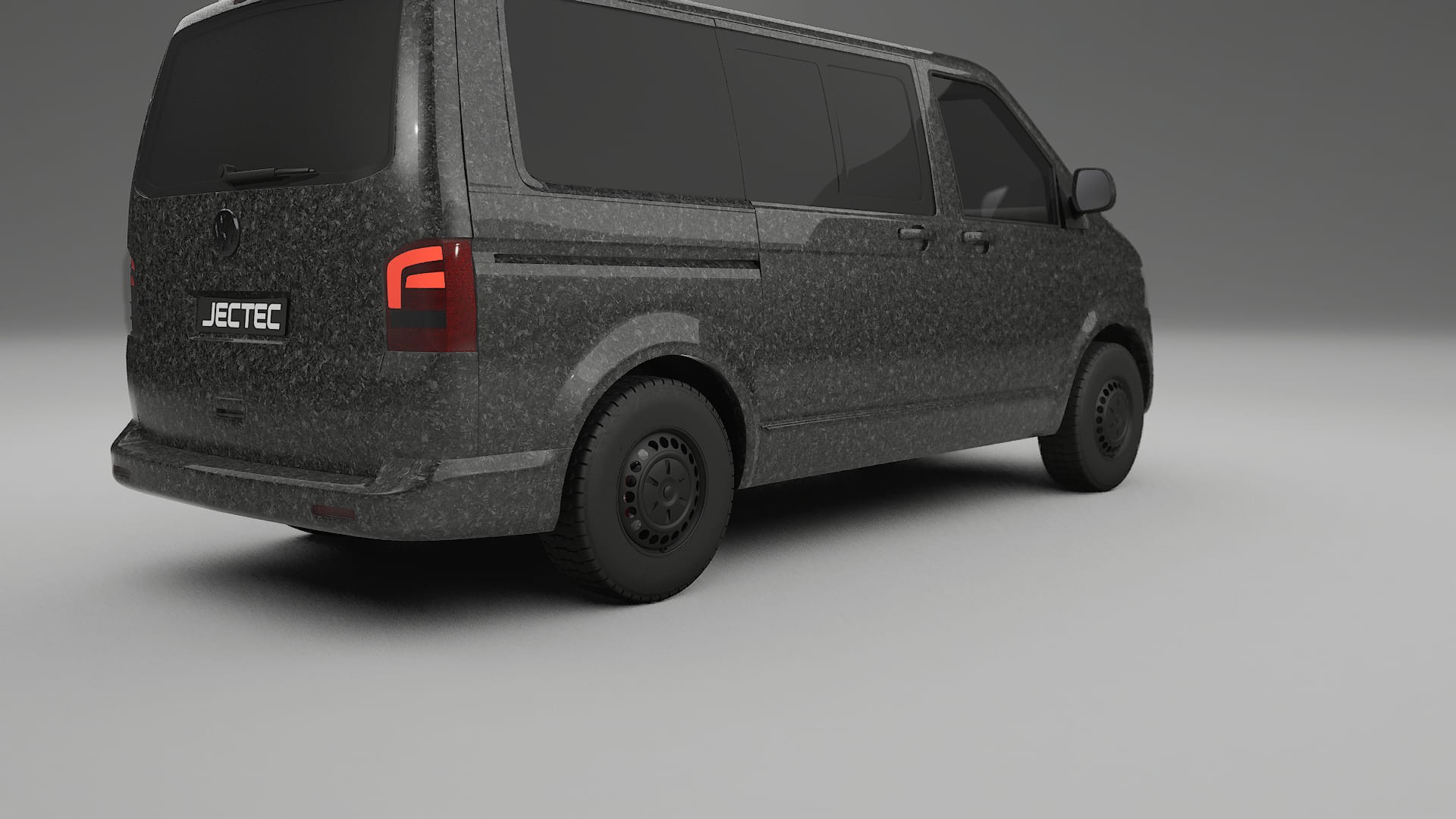 VW Transporter T5 Caravelle TPU Lackskyddsfilm | FORGED S Färgskiftande PPF – Komplett Förskuret Kit