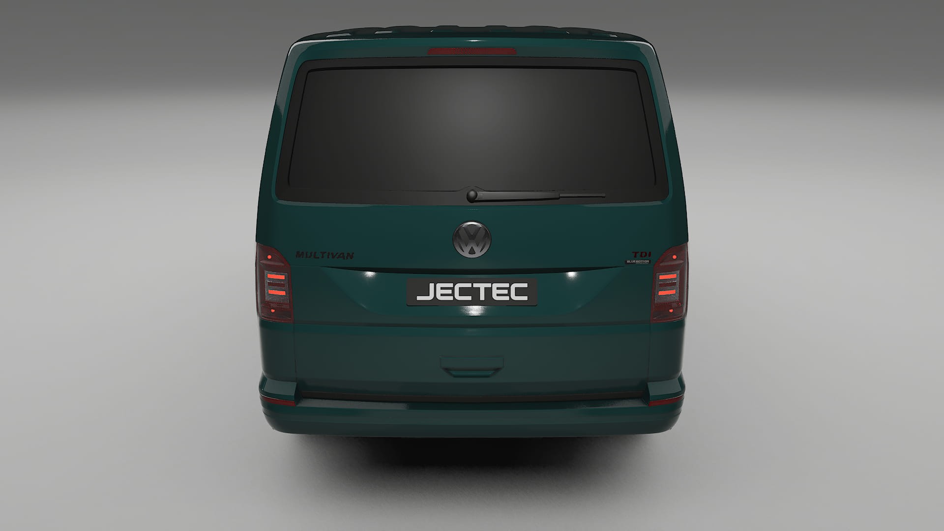 VW Transporter T6 Multivan TPU Lackskyddsfilm | INFERNO Färgskiftande PPF – Komplett Förskuret Kit