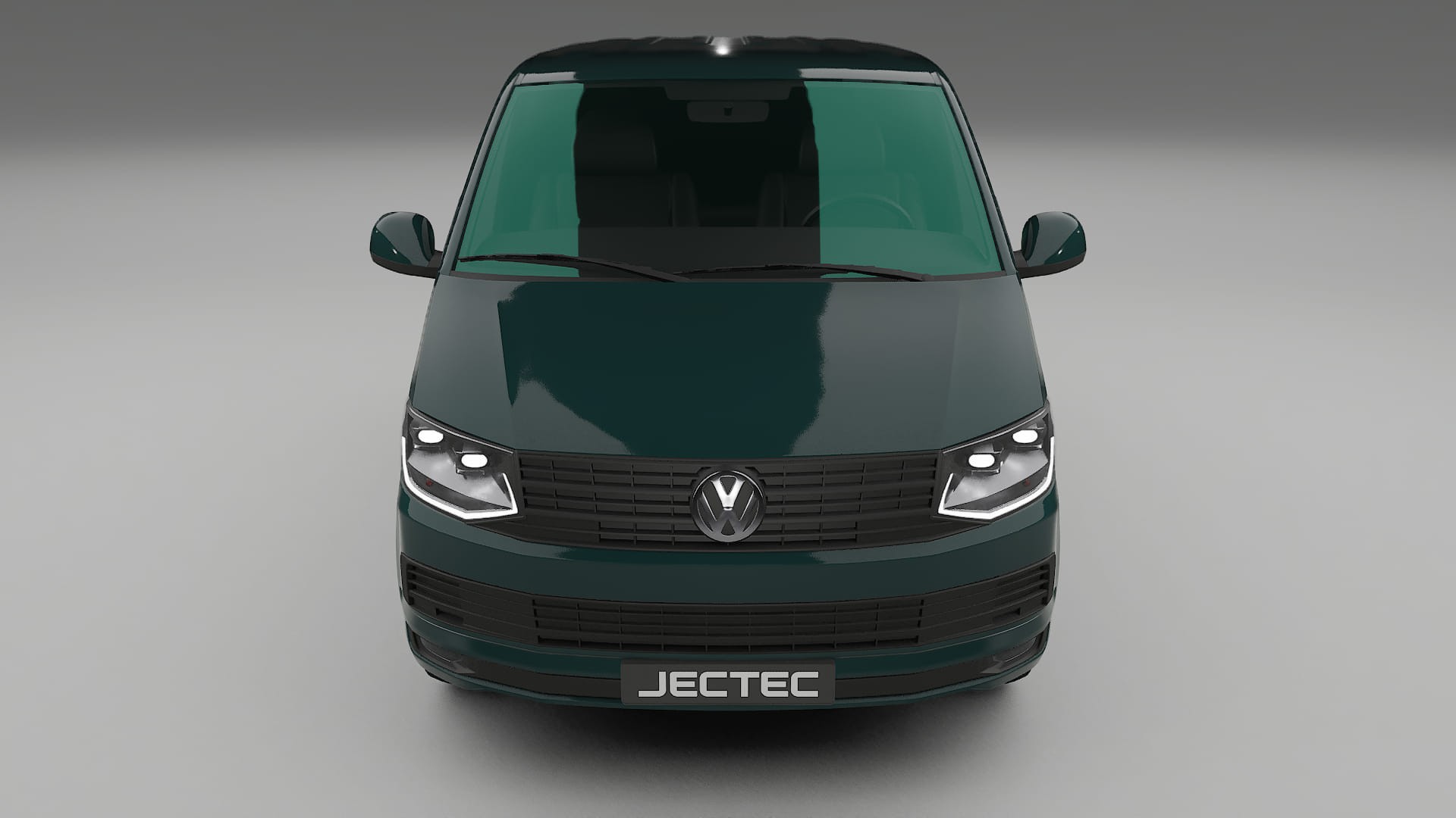 VW Transporter T6 Multivan TPU Lackskyddsfilm | INFERNO Färgskiftande PPF – Komplett Förskuret Kit