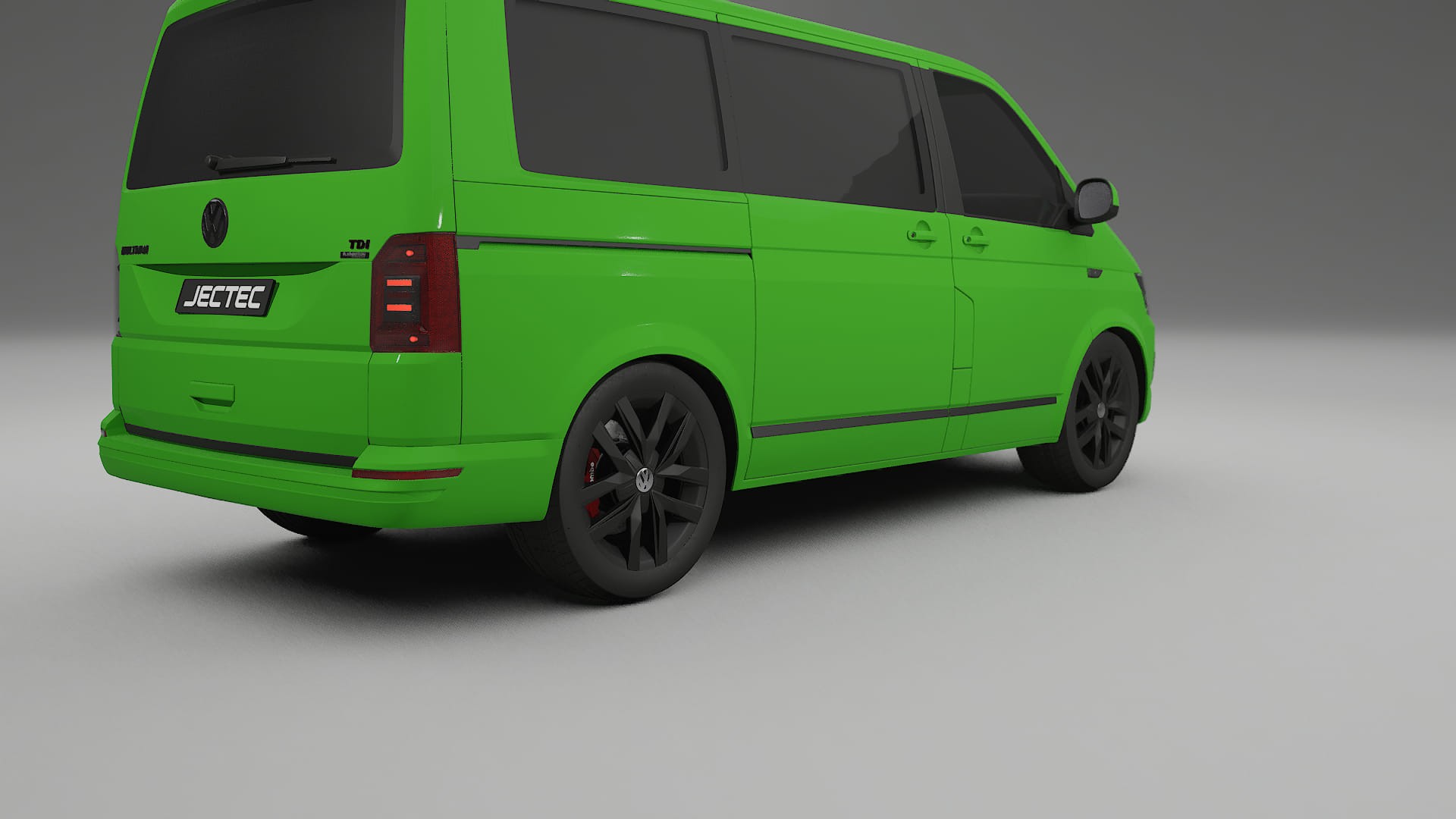 VW Transporter T6 Multivan TPU Lackskyddsfilm | VENOM Färgskiftande PPF – Komplett Förskuret Kit