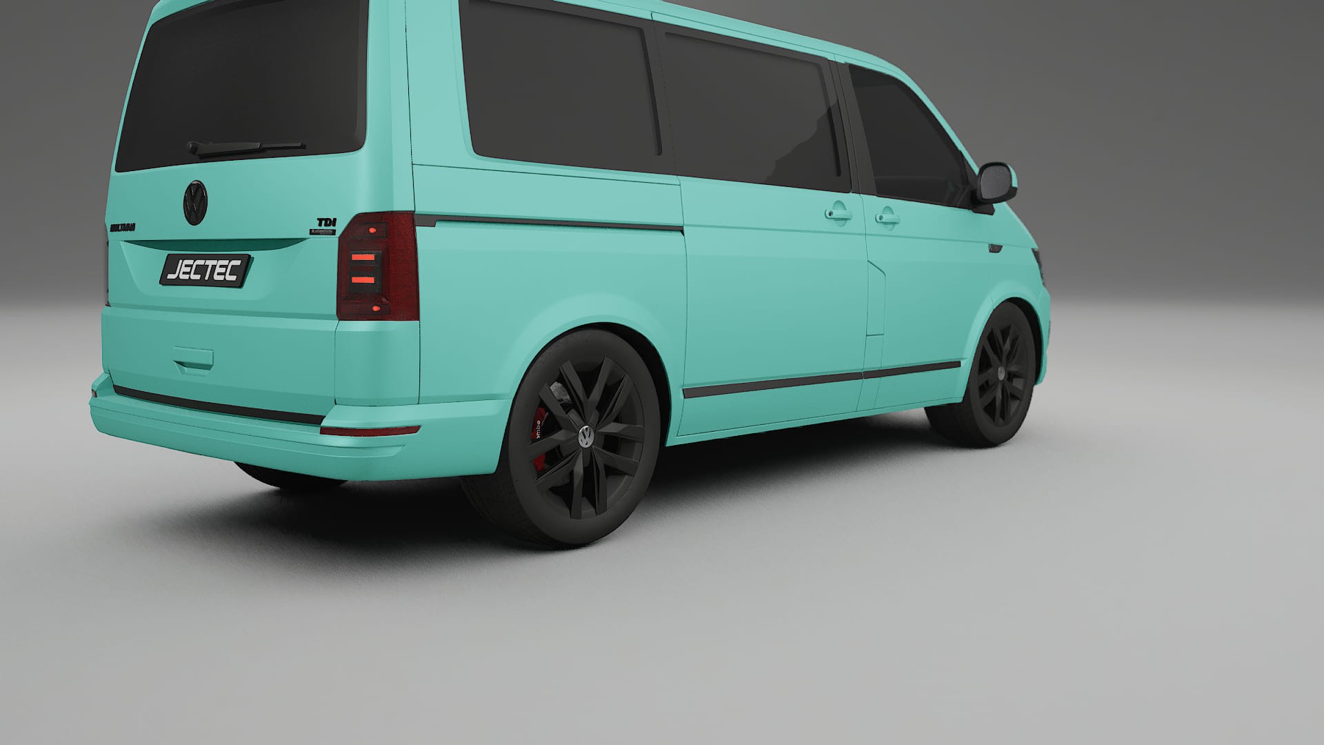 VW Transporter T6 Multivan TPU Lackskyddsfilm | FROST Färgskiftande PPF – Komplett Förskuret Kit