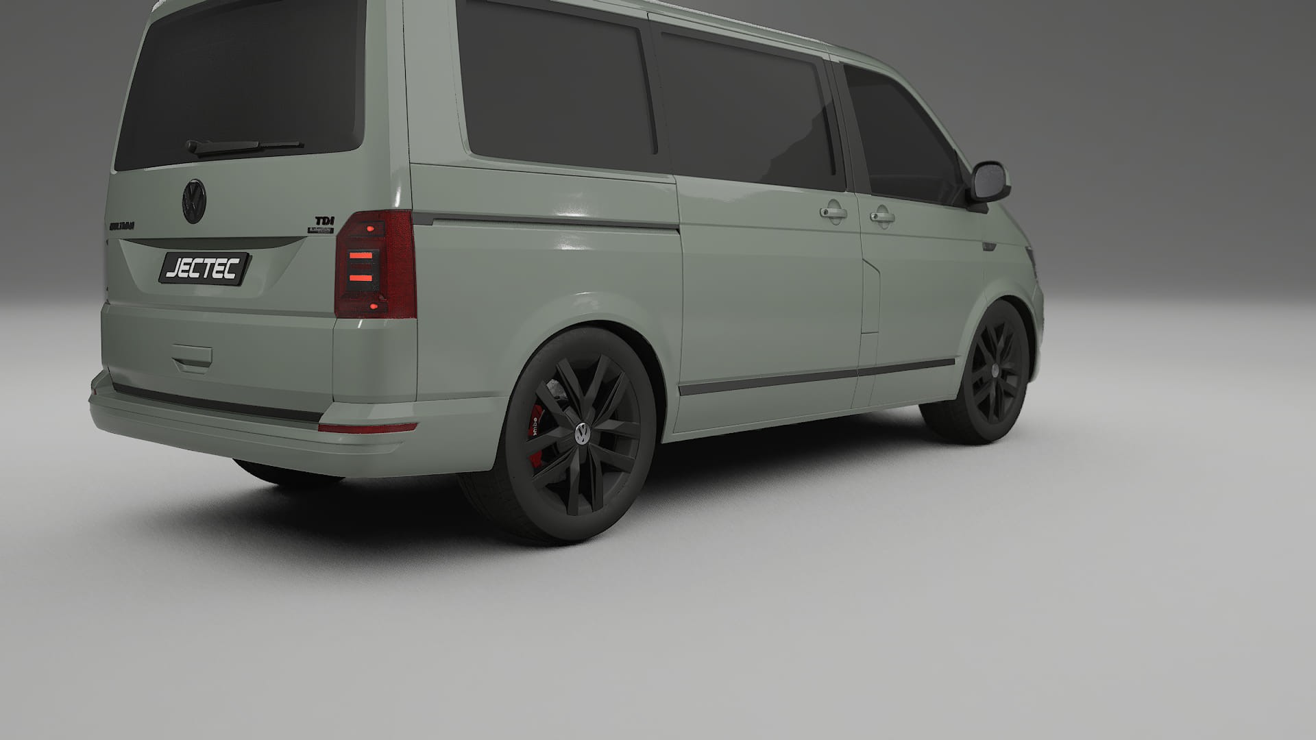 VW Transporter T6 Multivan TPU Lackskyddsfilm | SLATE Färgskiftande PPF – Komplett Förskuret Kit
