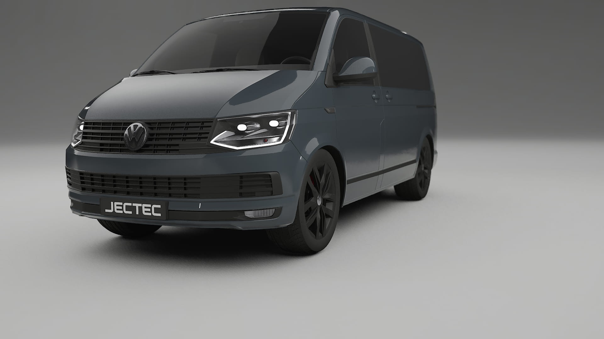 VW Transporter T6 Multivan TPU Lackskyddsfilm | GRANITE Färgskiftande PPF – Komplett Förskuret Kit