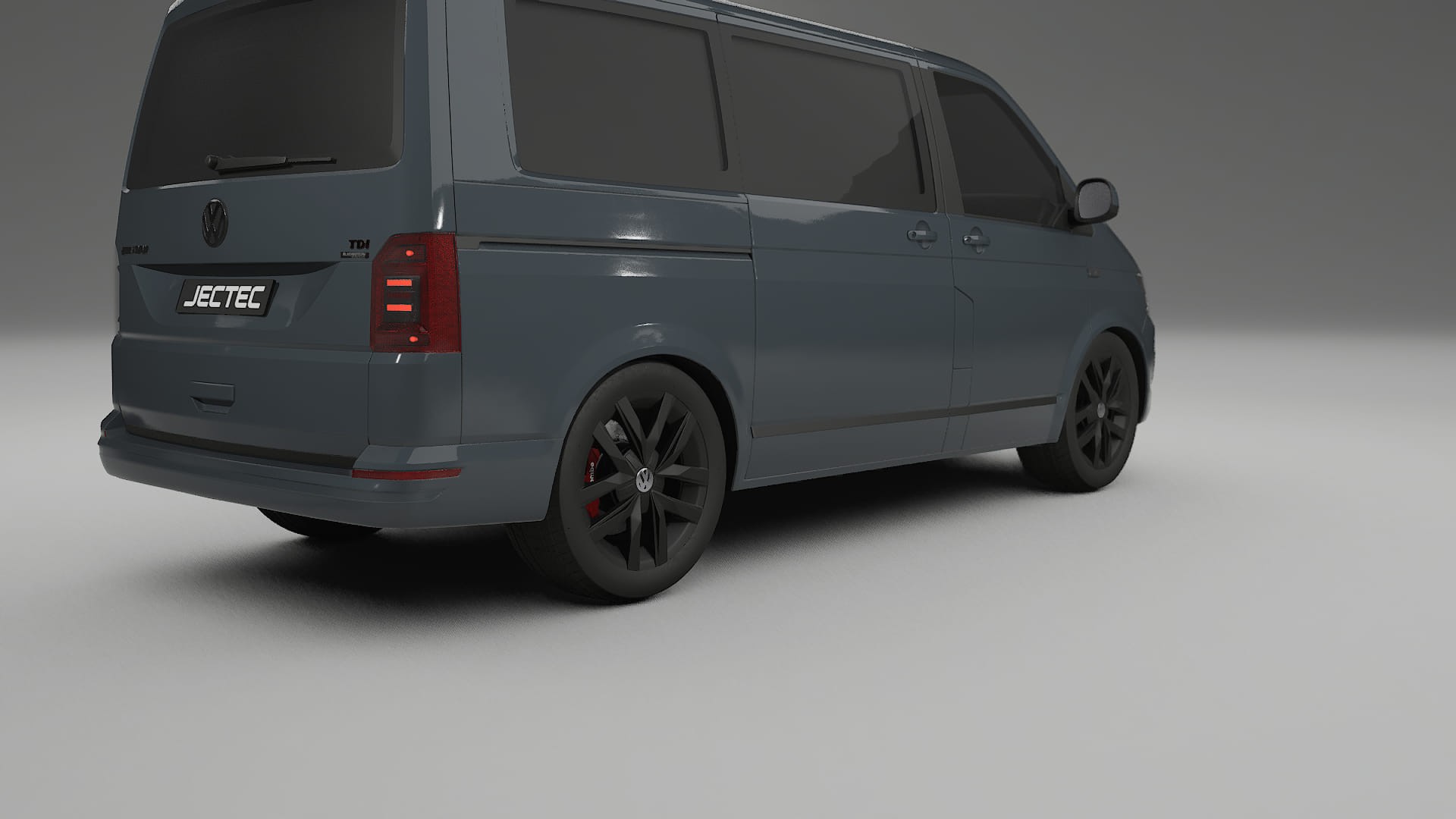 VW Transporter T6 Multivan TPU Lackskyddsfilm | GRANITE Färgskiftande PPF – Komplett Förskuret Kit
