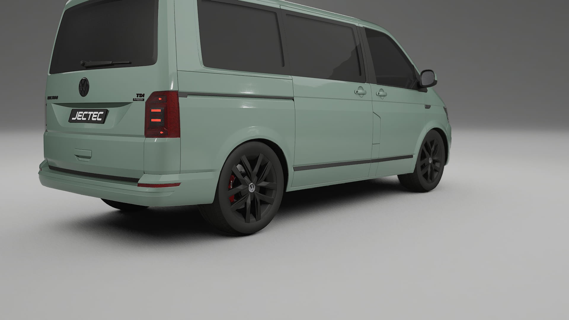 VW Transporter T6 Multivan TPU Lackskyddsfilm | CINDER Färgskiftande PPF – Komplett Förskuret Kit