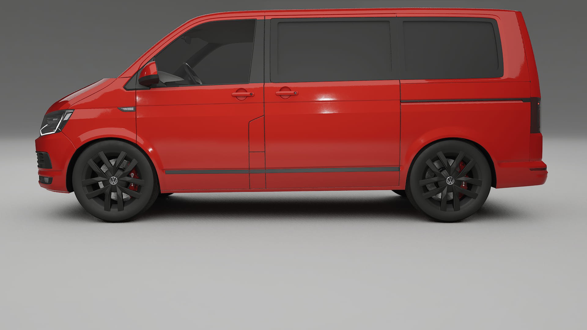 VW Transporter T6 Multivan TPU Lackskyddsfilm | BLAZE Färgskiftande PPF – Komplett Förskuret Kit