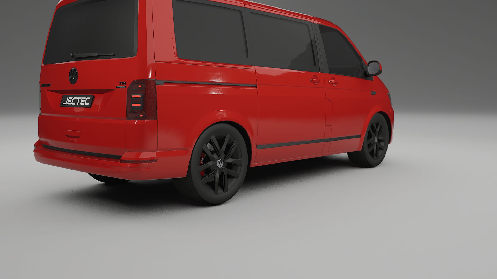 VW Transporter T6 Multivan TPU Lackskyddsfilm | BLAZE Färgskiftande PPF – Komplett Förskuret Kit