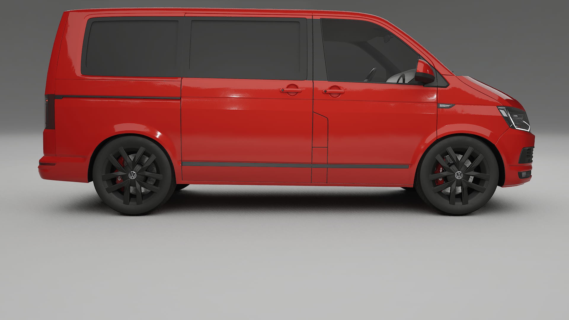 VW Transporter T6 Multivan TPU Lackskyddsfilm | BLAZE Färgskiftande PPF – Komplett Förskuret Kit