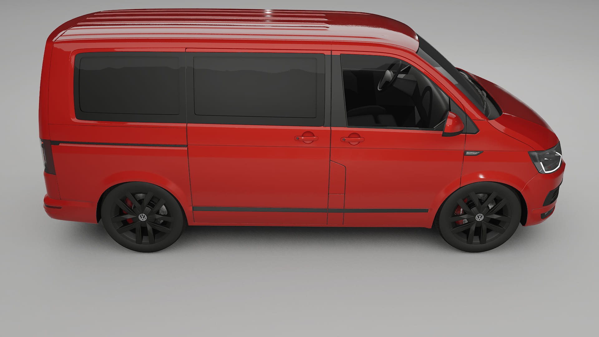 VW Transporter T6 Multivan TPU Lackskyddsfilm | BLAZE Färgskiftande PPF – Komplett Förskuret Kit
