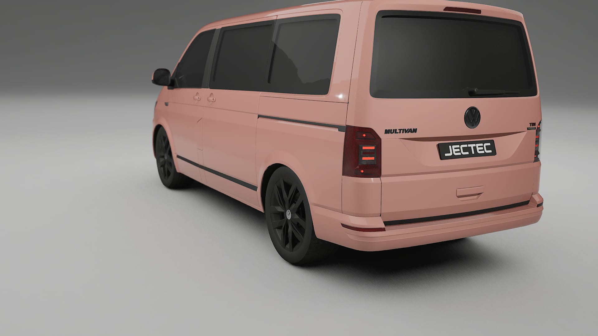 VW Transporter T6 Multivan TPU Lackskyddsfilm | BLUSH Färgskiftande PPF – Komplett Förskuret Kit