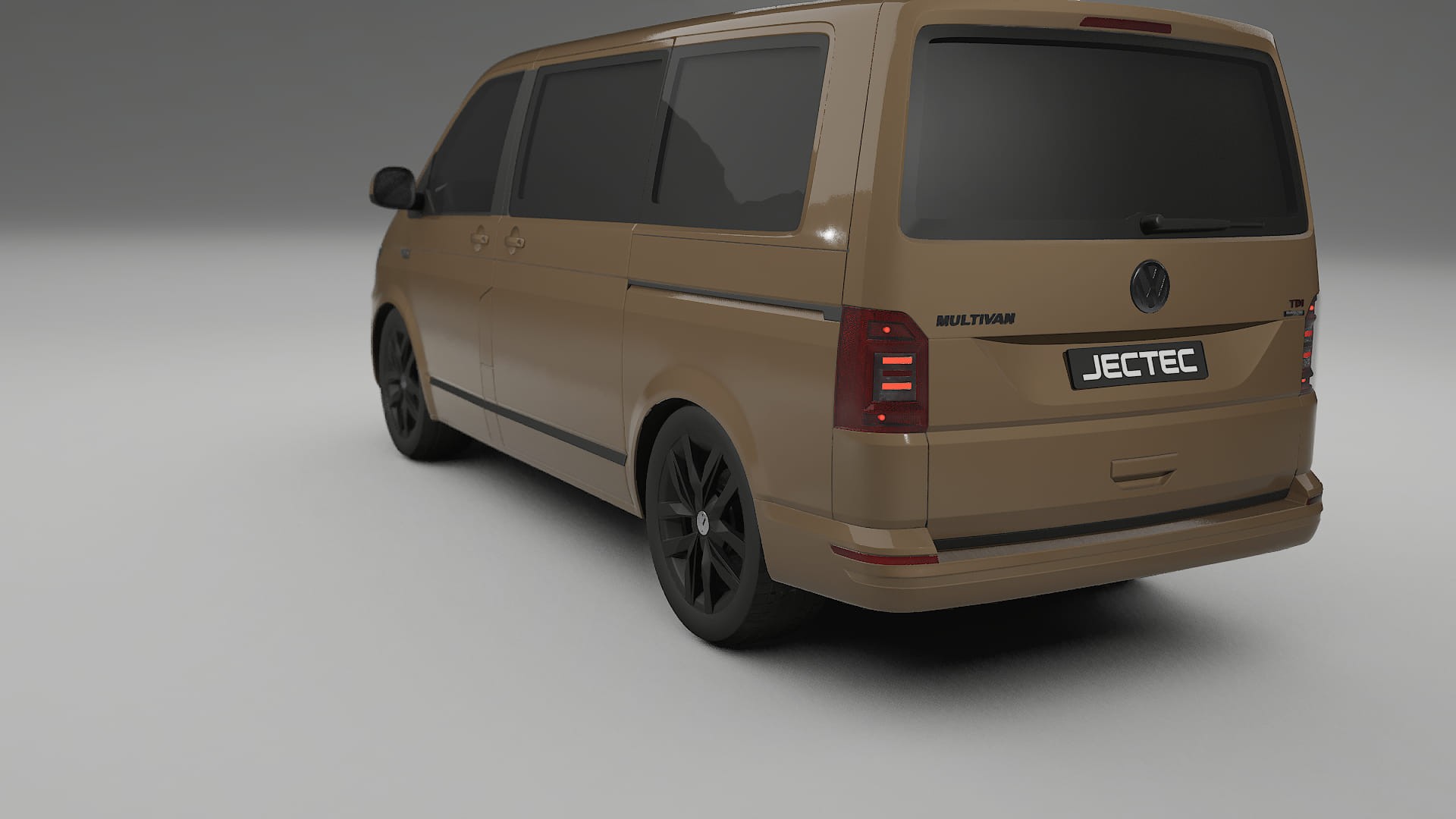 VW Transporter T6 Multivan TPU Lackskyddsfilm | SAHARA Färgskiftande PPF – Komplett Förskuret Kit