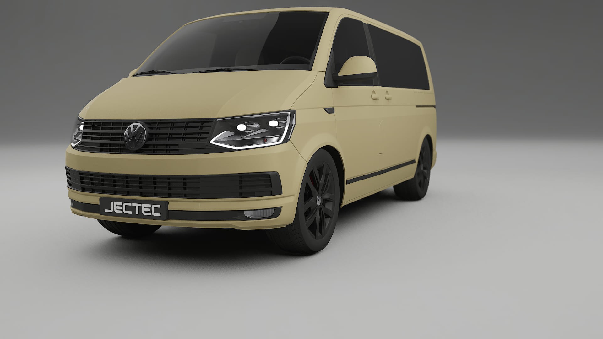VW Transporter T6 Multivan TPU Lackskyddsfilm | SAND Färgskiftande PPF – Komplett Förskuret Kit