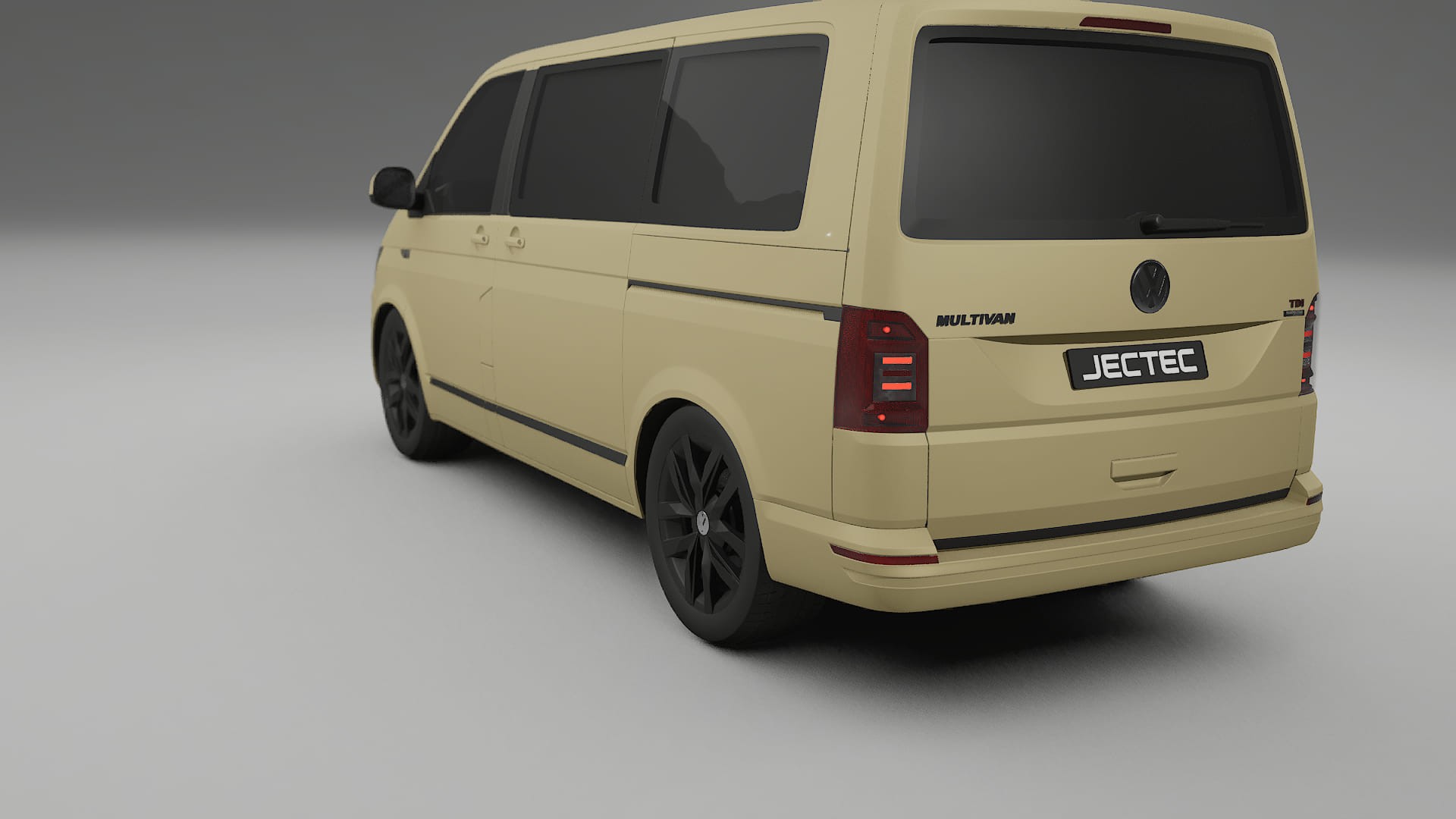 VW Transporter T6 Multivan TPU Lackskyddsfilm | SAND Färgskiftande PPF – Komplett Förskuret Kit