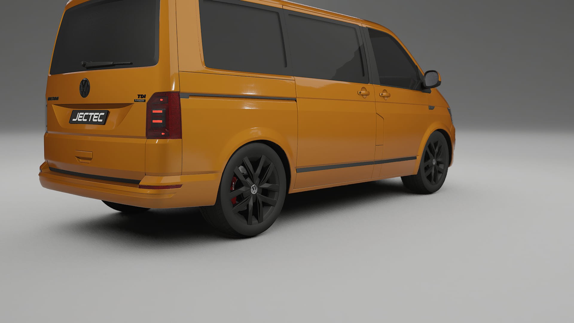 VW Transporter T6 Multivan TPU Lackskyddsfilm | DAISY Färgskiftande PPF – Komplett Förskuret Kit