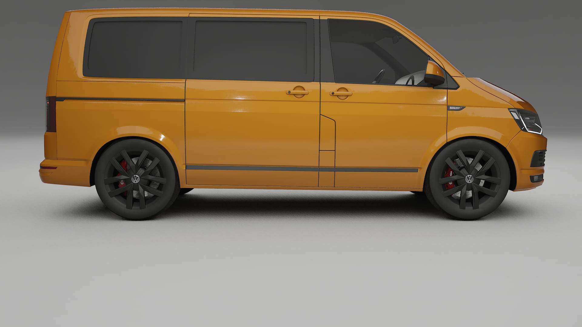 VW Transporter T6 Multivan TPU Lackskyddsfilm | DAISY Färgskiftande PPF – Komplett Förskuret Kit