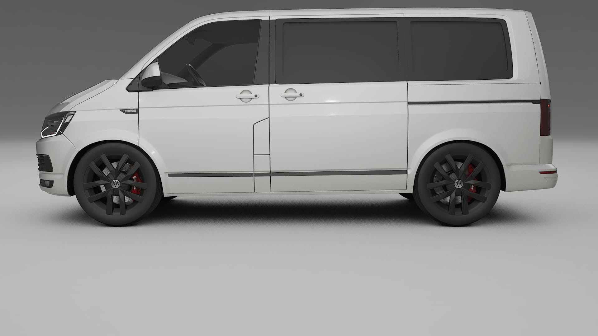 VW Transporter T6 Multivan TPU Lackskyddsfilm | PEARL Färgskiftande PPF – Komplett Förskuret Kit