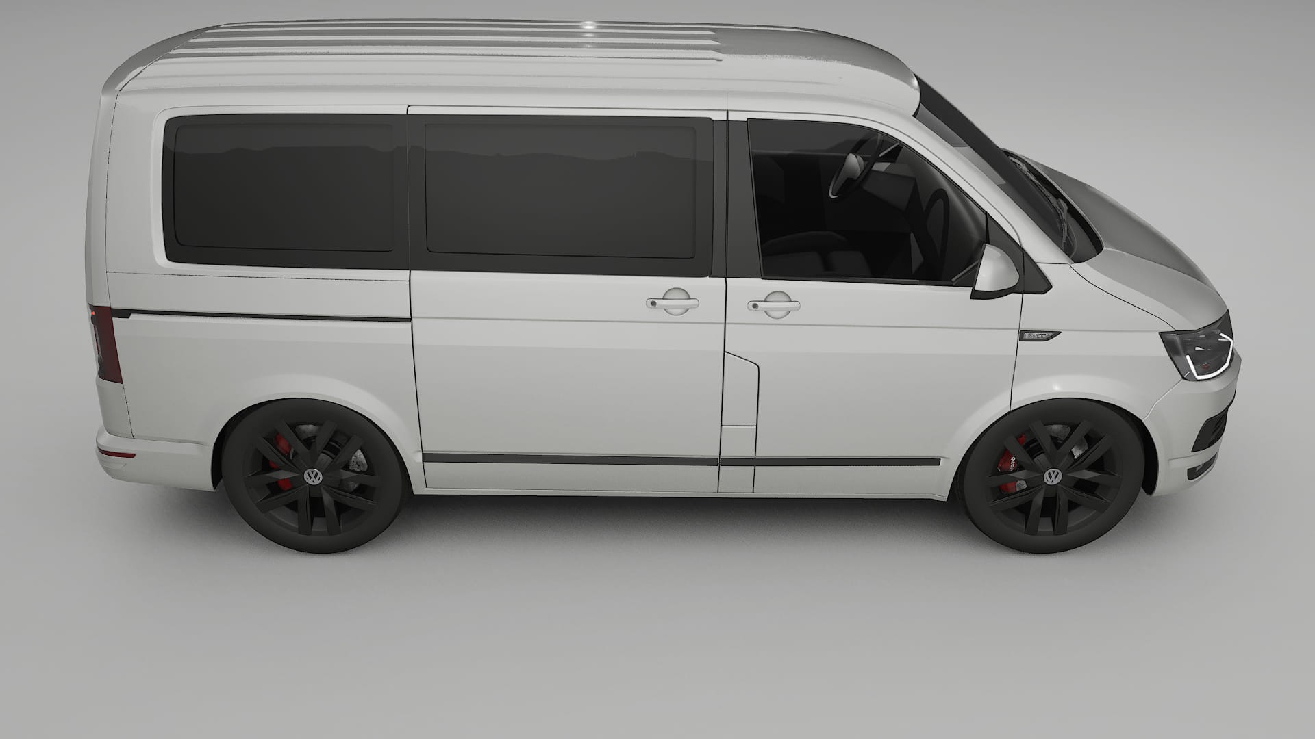 VW Transporter T6 Multivan TPU Lackskyddsfilm | PEARL Färgskiftande PPF – Komplett Förskuret Kit
