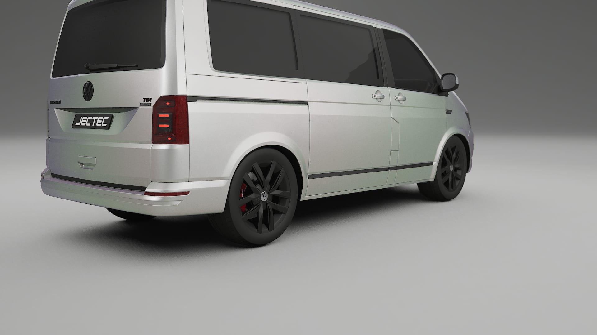 VW Transporter T6 Multivan TPU Lackskyddsfilm | NEBULA Färgskiftande PPF – Komplett Förskuret Kit