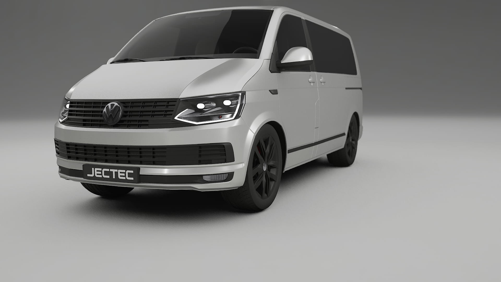 VW Transporter T6 Multivan TPU Lackskyddsfilm | OPAL Färgskiftande PPF – Komplett Förskuret Kit