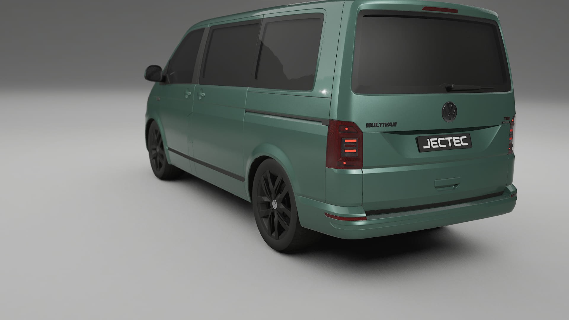 VW Transporter T6 Multivan TPU Lackskyddsfilm | EVERGREEN Färgskiftande PPF – Komplett Förskuret Kit
