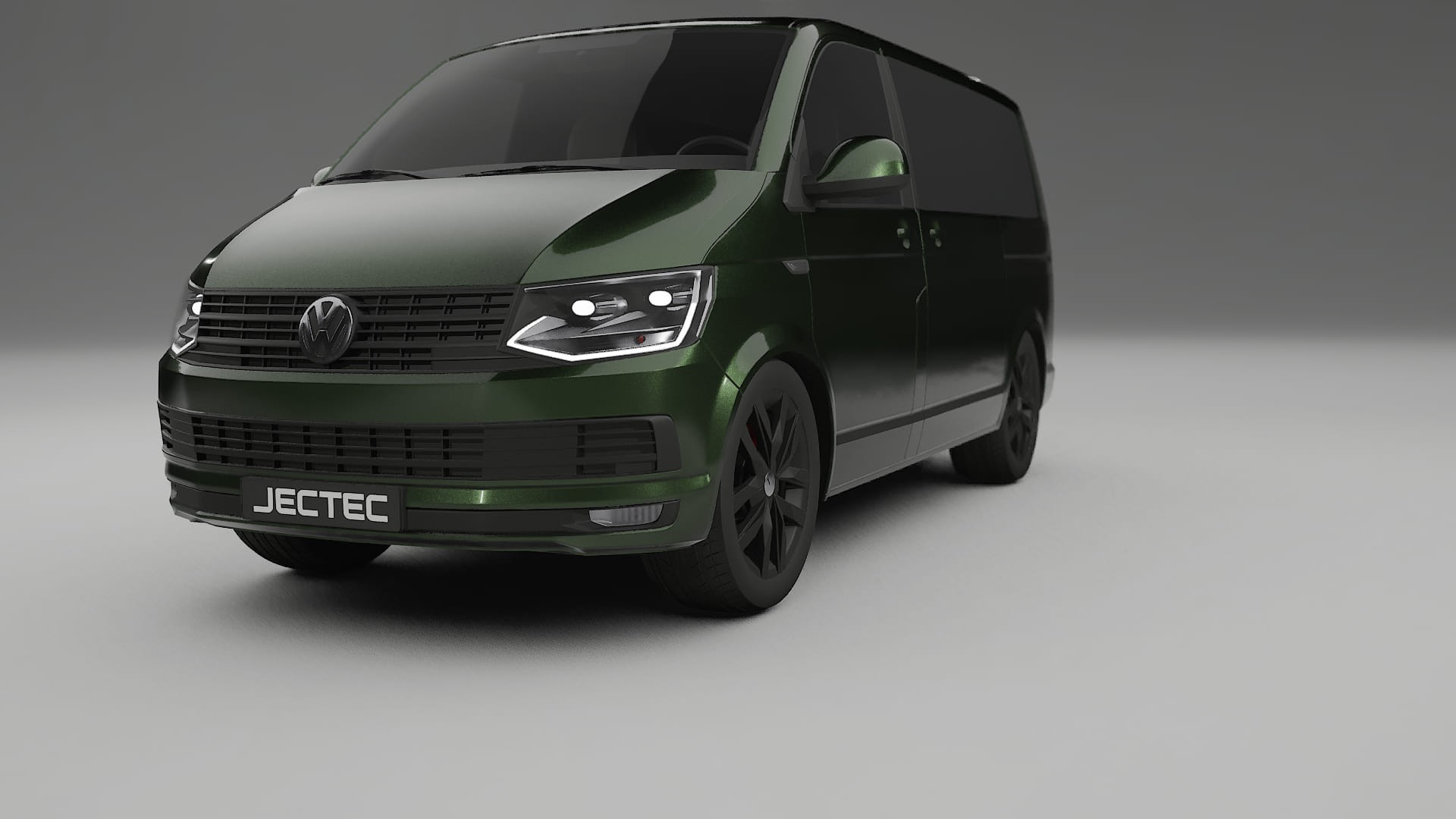 VW Transporter T6 Multivan TPU Lackskyddsfilm | LAGOON Färgskiftande PPF – Komplett Förskuret Kit