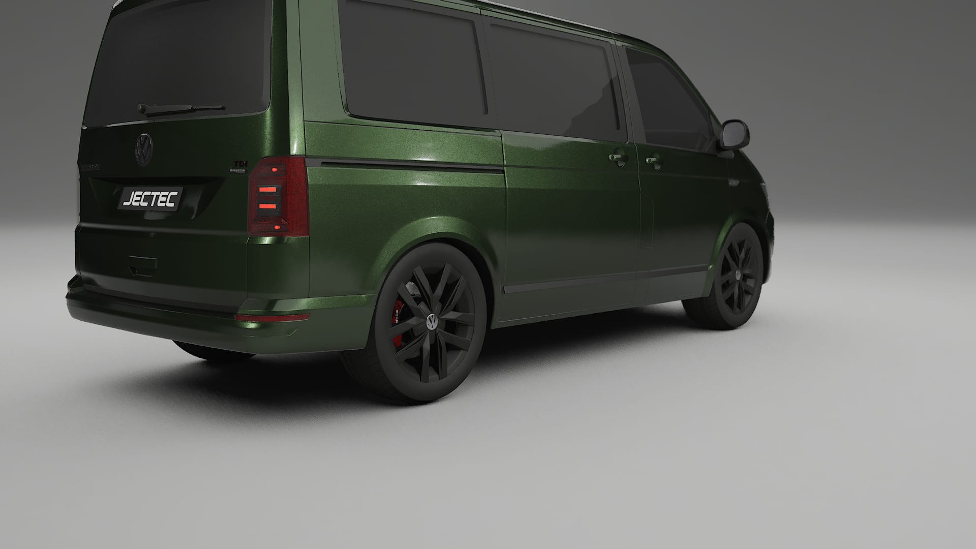 VW Transporter T6 Multivan TPU Lackskyddsfilm | LAGOON Färgskiftande PPF – Komplett Förskuret Kit