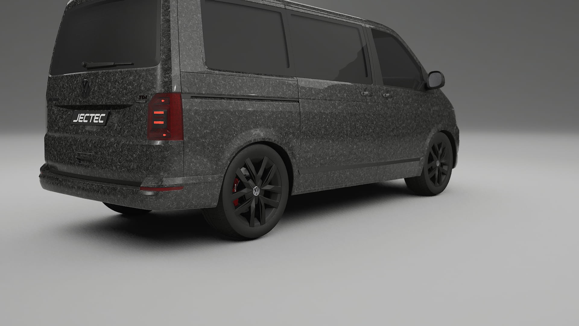 VW Transporter T6 Multivan TPU Lackskyddsfilm | FORGED S Färgskiftande PPF – Komplett Förskuret Kit