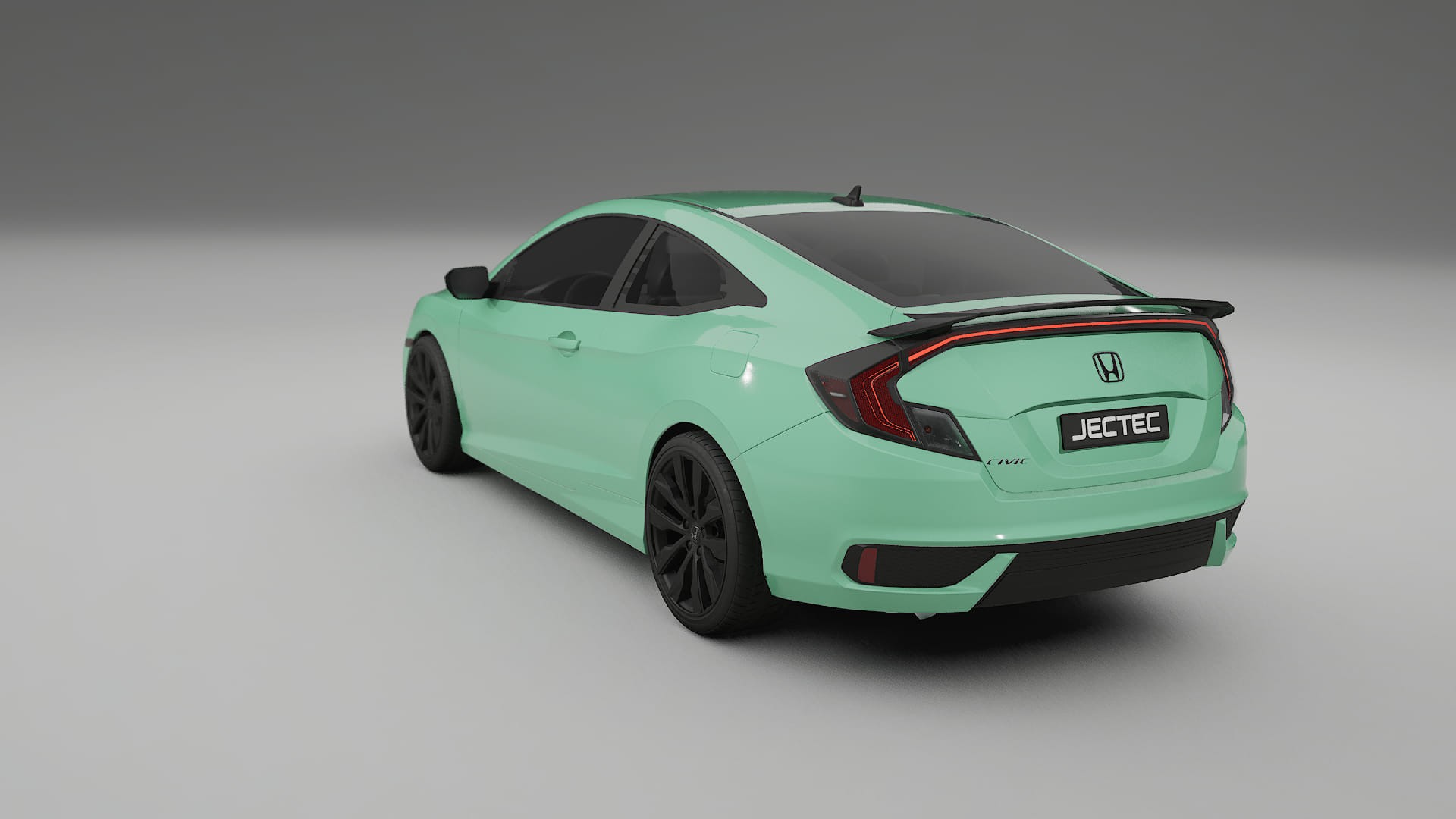 Honda Civic coupe prefacelift pre LCI TPU Lackskyddsfilm | DUSTY Färgskiftande PPF – Komplett Förskuret Kit