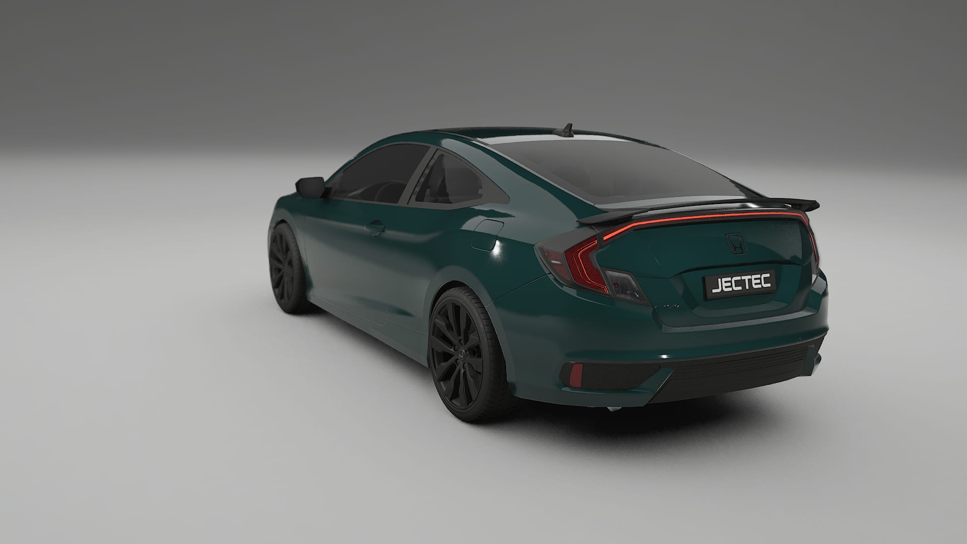 Honda Civic coupe prefacelift pre LCI TPU Lackskyddsfilm | INFERNO Färgskiftande PPF – Komplett Förskuret Kit