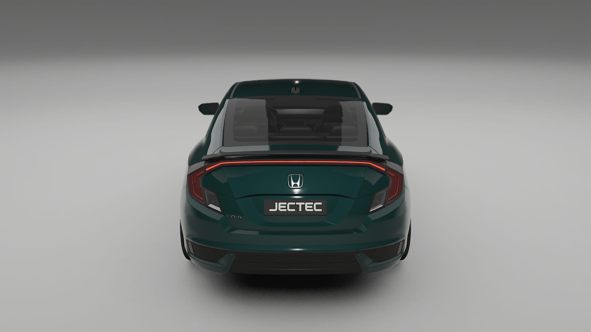 Honda Civic coupe prefacelift pre LCI TPU Lackskyddsfilm | INFERNO Färgskiftande PPF – Komplett Förskuret Kit