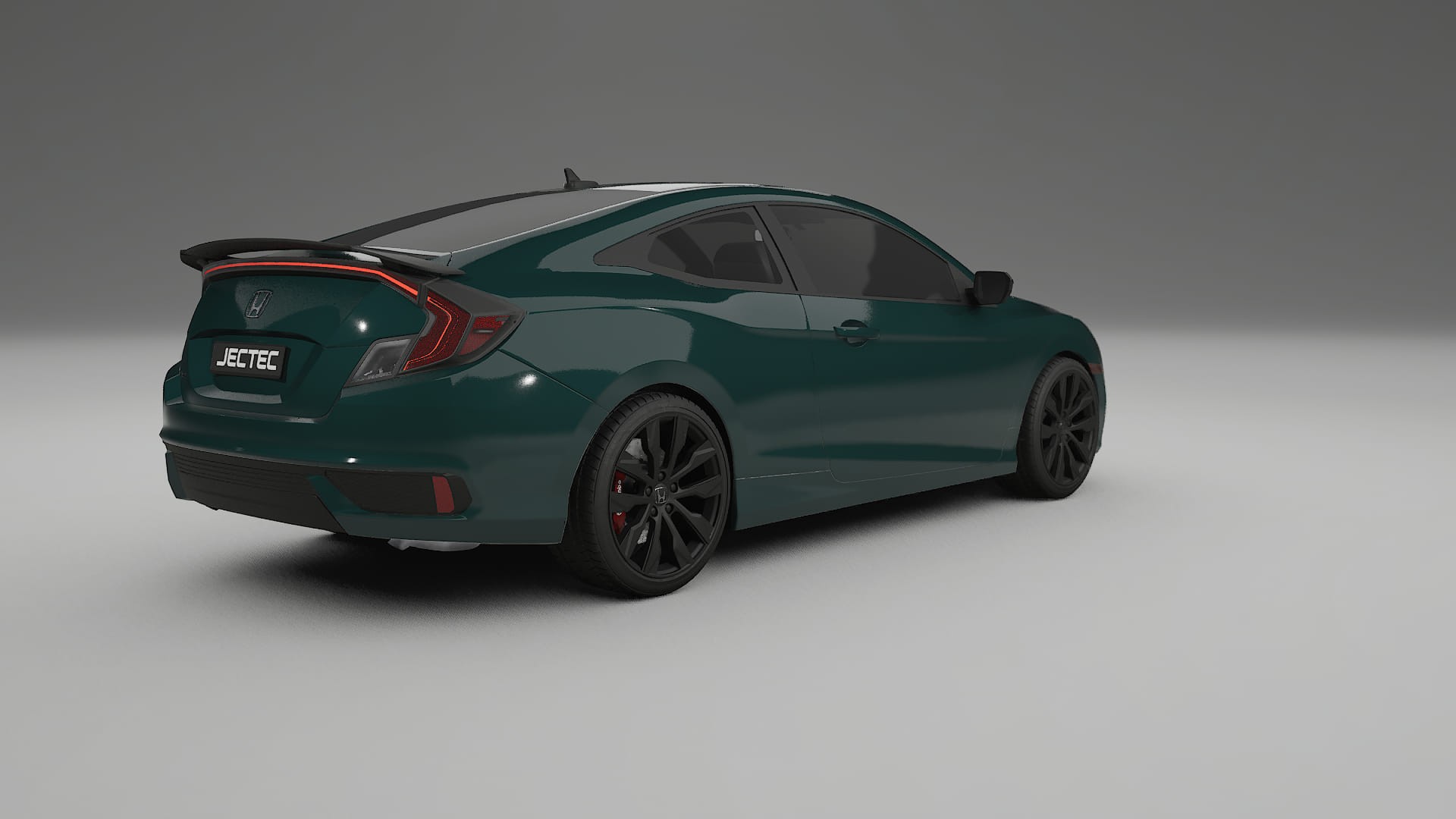Honda Civic coupe prefacelift pre LCI TPU Lackskyddsfilm | INFERNO Färgskiftande PPF – Komplett Förskuret Kit