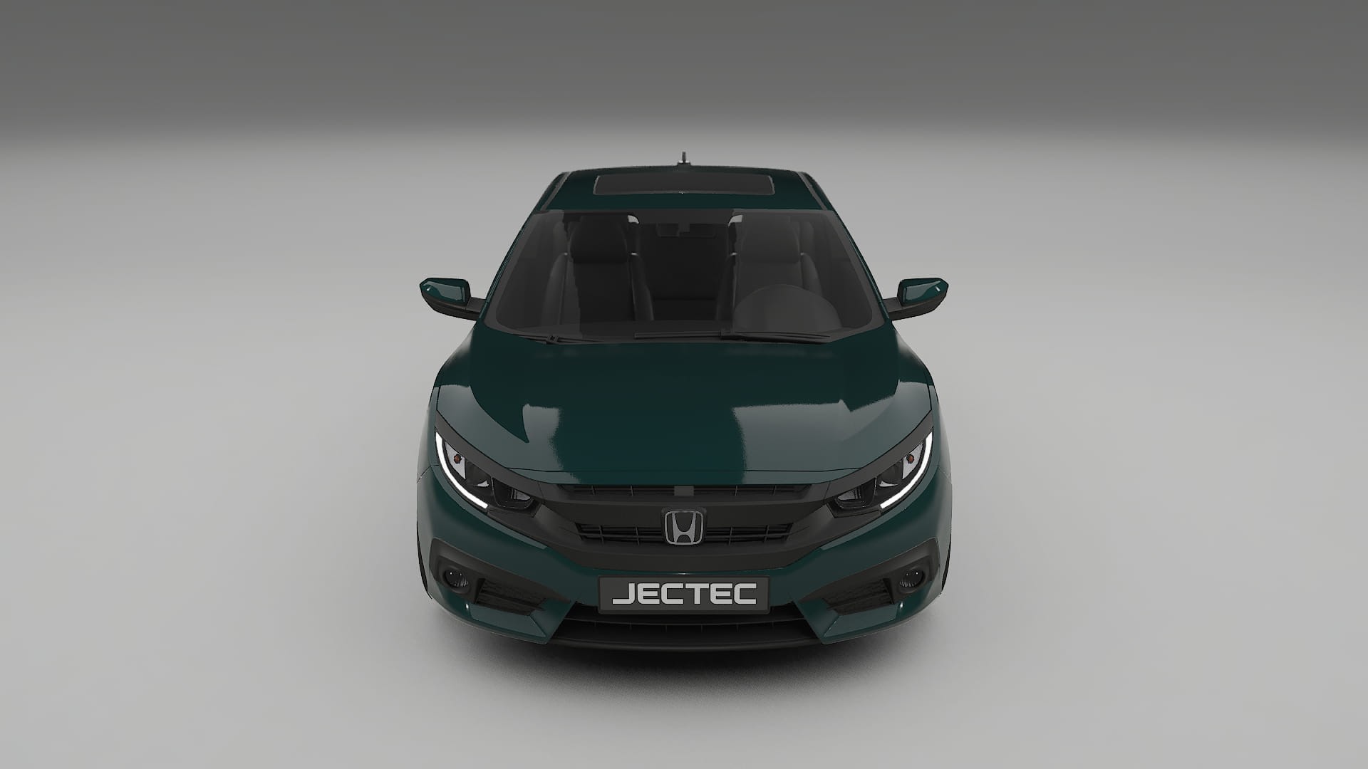 Honda Civic coupe prefacelift pre LCI TPU Lackskyddsfilm | INFERNO Färgskiftande PPF – Komplett Förskuret Kit