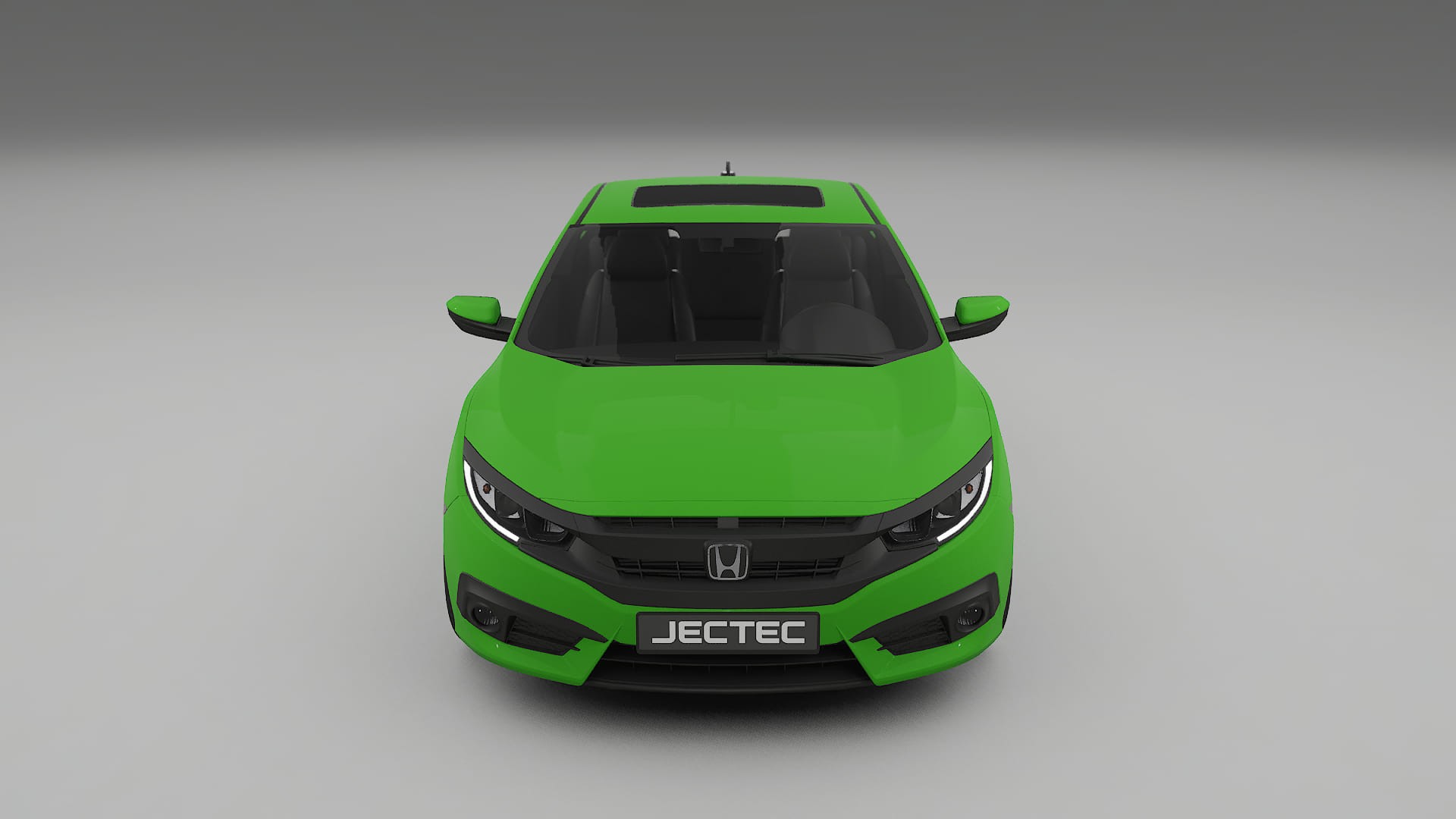 Honda Civic coupe prefacelift pre LCI TPU Lackskyddsfilm | VENOM Färgskiftande PPF – Komplett Förskuret Kit
