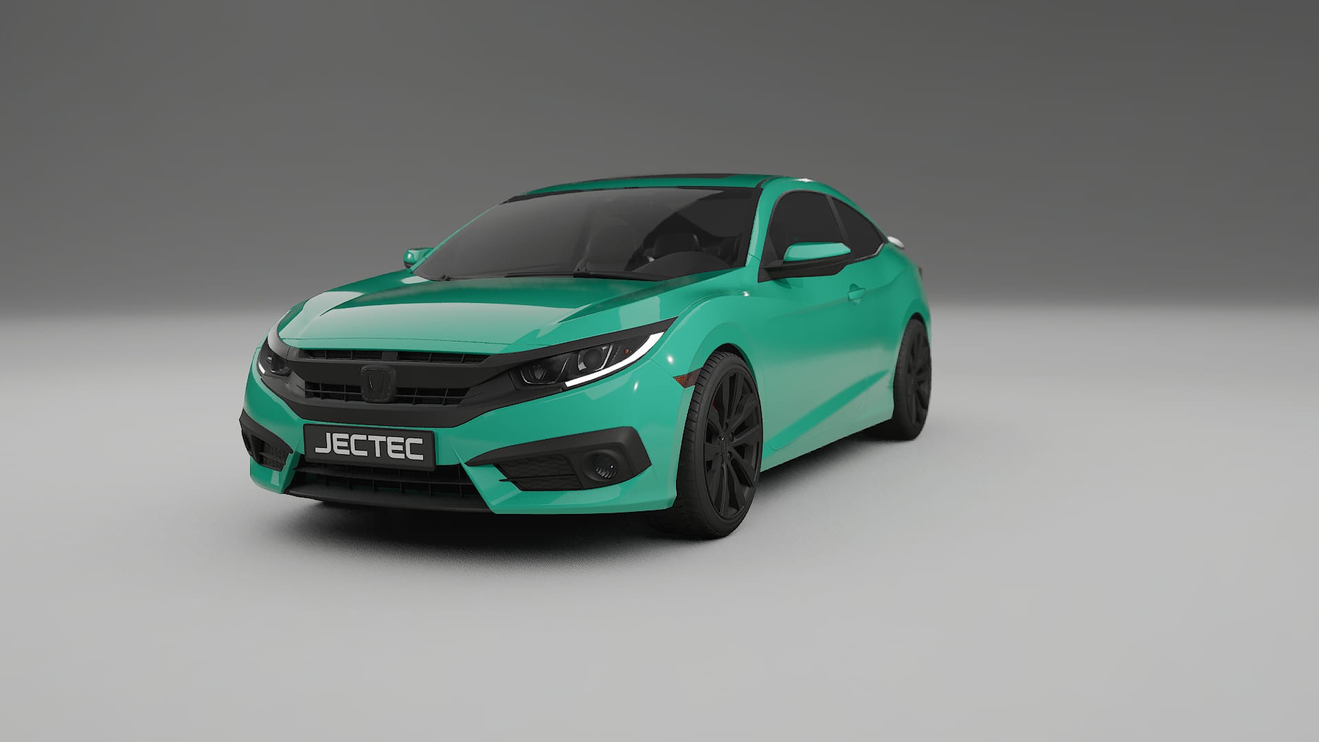 Honda Civic coupe prefacelift pre LCI TPU Lackskyddsfilm | JEWEL Färgskiftande PPF – Komplett Förskuret Kit