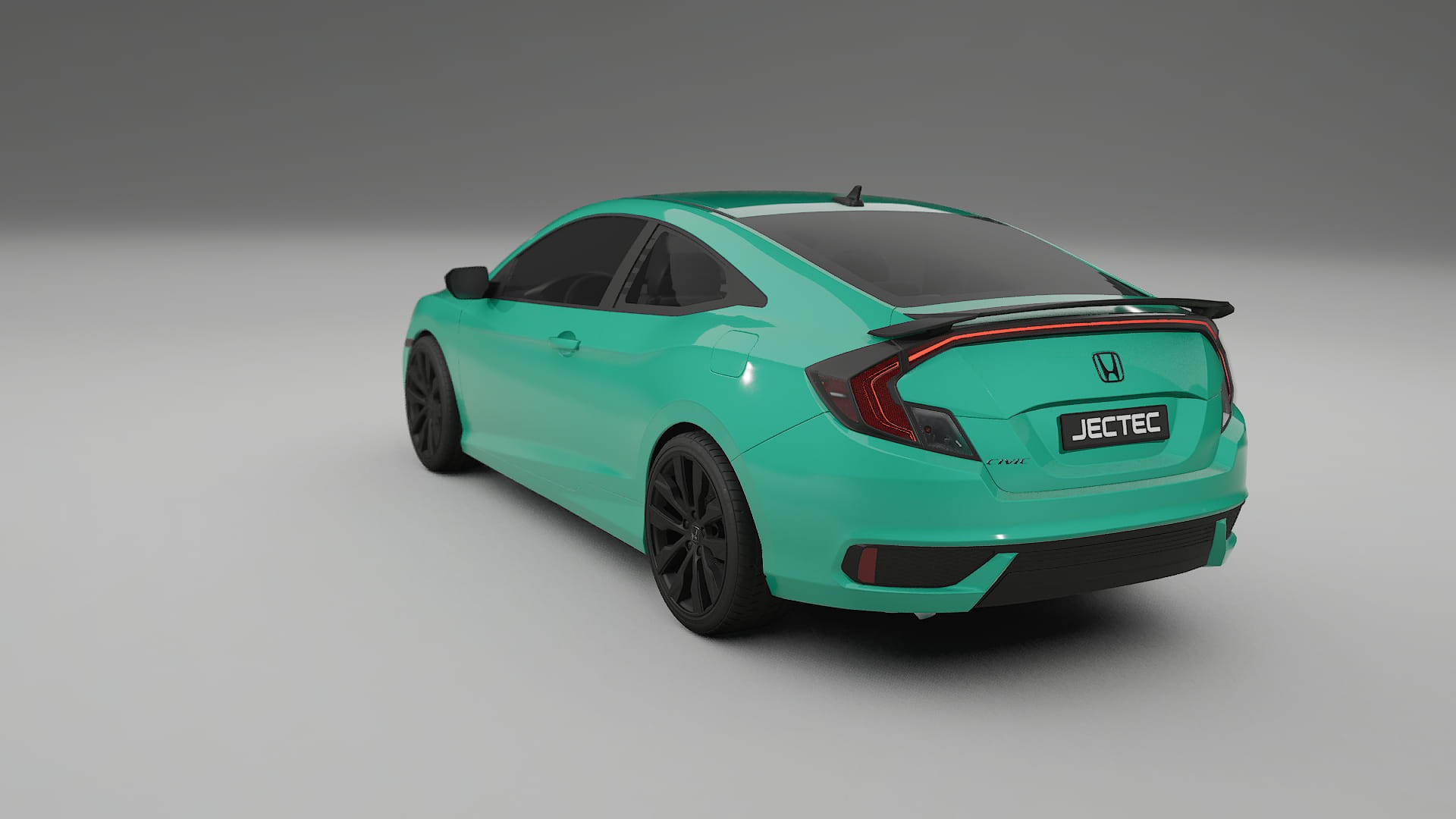 Honda Civic coupe prefacelift pre LCI TPU Lackskyddsfilm | JEWEL Färgskiftande PPF – Komplett Förskuret Kit