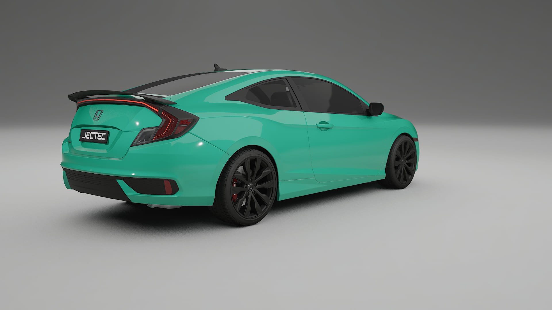 Honda Civic coupe prefacelift pre LCI TPU Lackskyddsfilm | JEWEL Färgskiftande PPF – Komplett Förskuret Kit