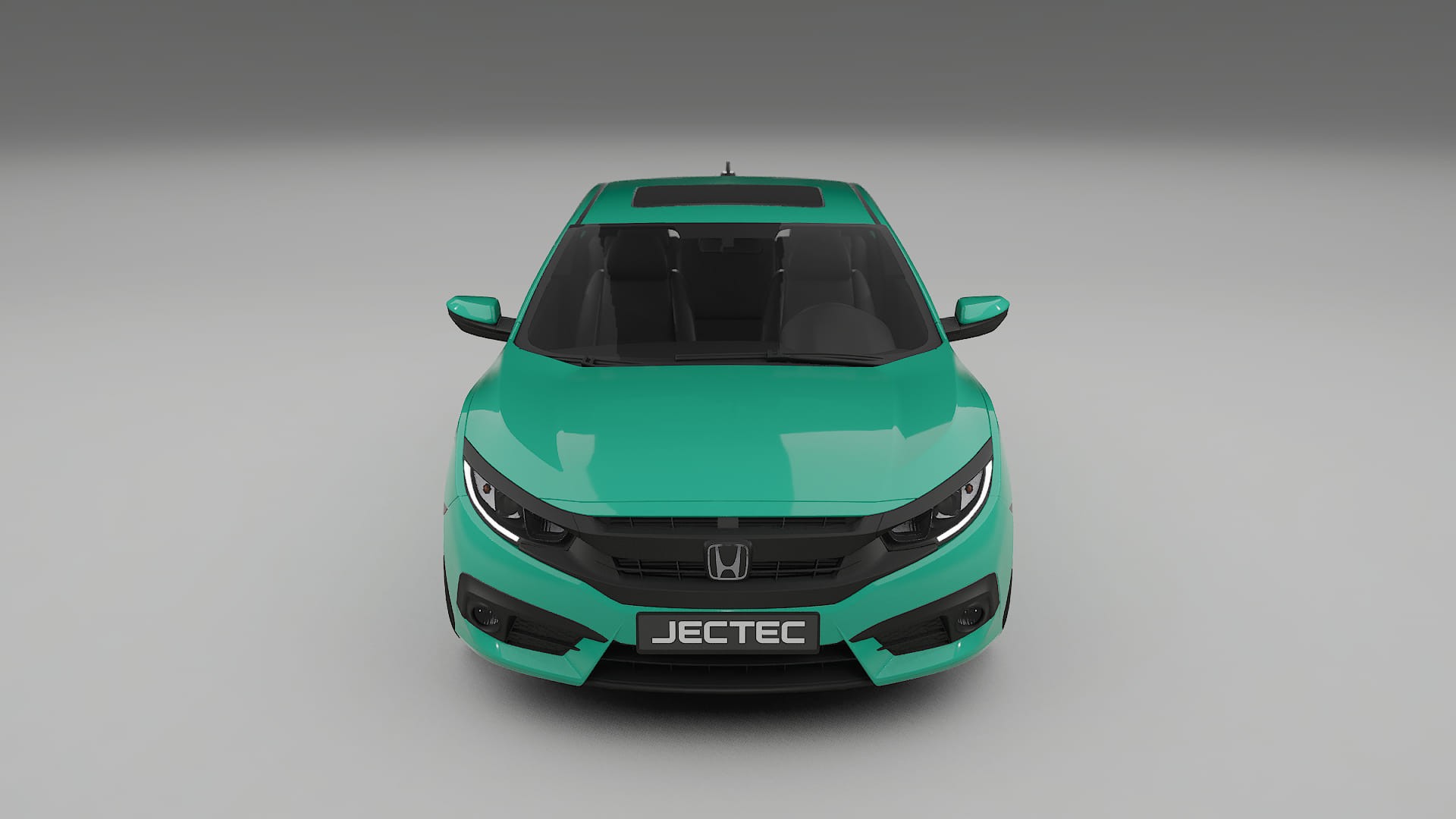 Honda Civic coupe prefacelift pre LCI TPU Lackskyddsfilm | JEWEL Färgskiftande PPF – Komplett Förskuret Kit