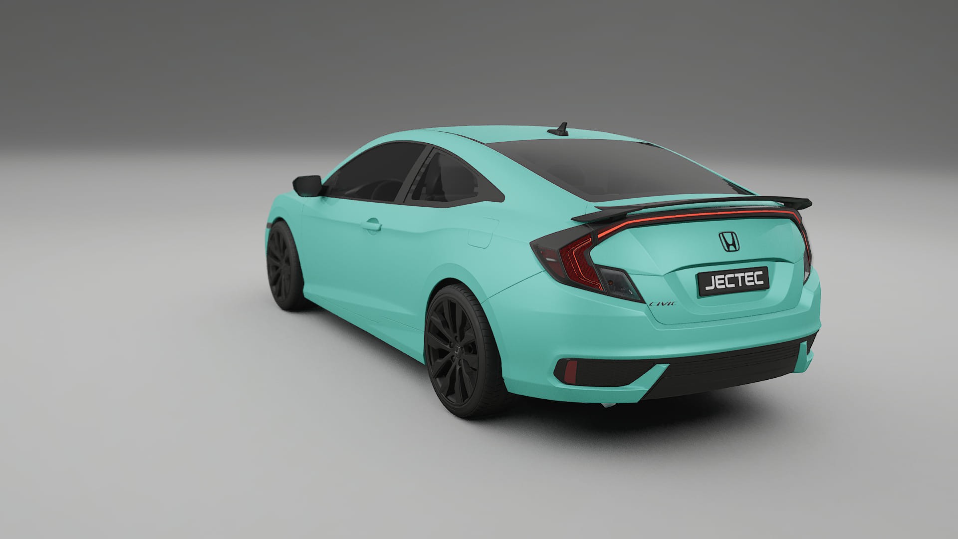 Honda Civic coupe prefacelift pre LCI TPU Lackskyddsfilm | FROST Färgskiftande PPF – Komplett Förskuret Kit