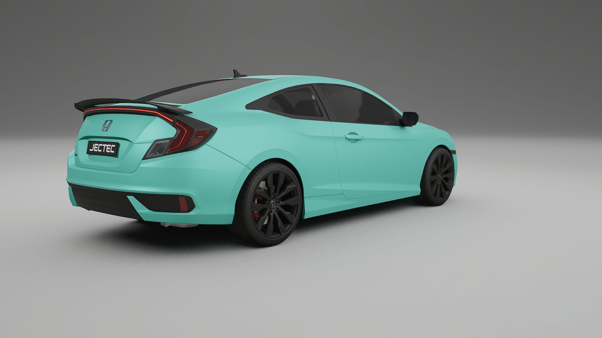 Honda Civic coupe prefacelift pre LCI TPU Lackskyddsfilm | FROST Färgskiftande PPF – Komplett Förskuret Kit