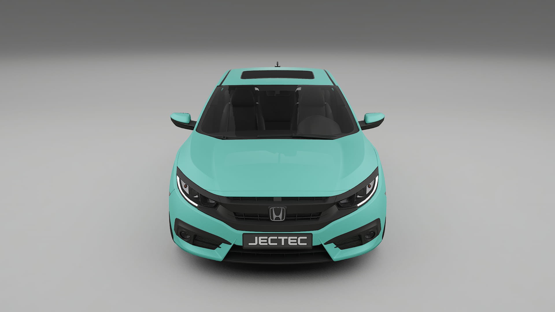 Honda Civic coupe prefacelift pre LCI TPU Lackskyddsfilm | FROST Färgskiftande PPF – Komplett Förskuret Kit