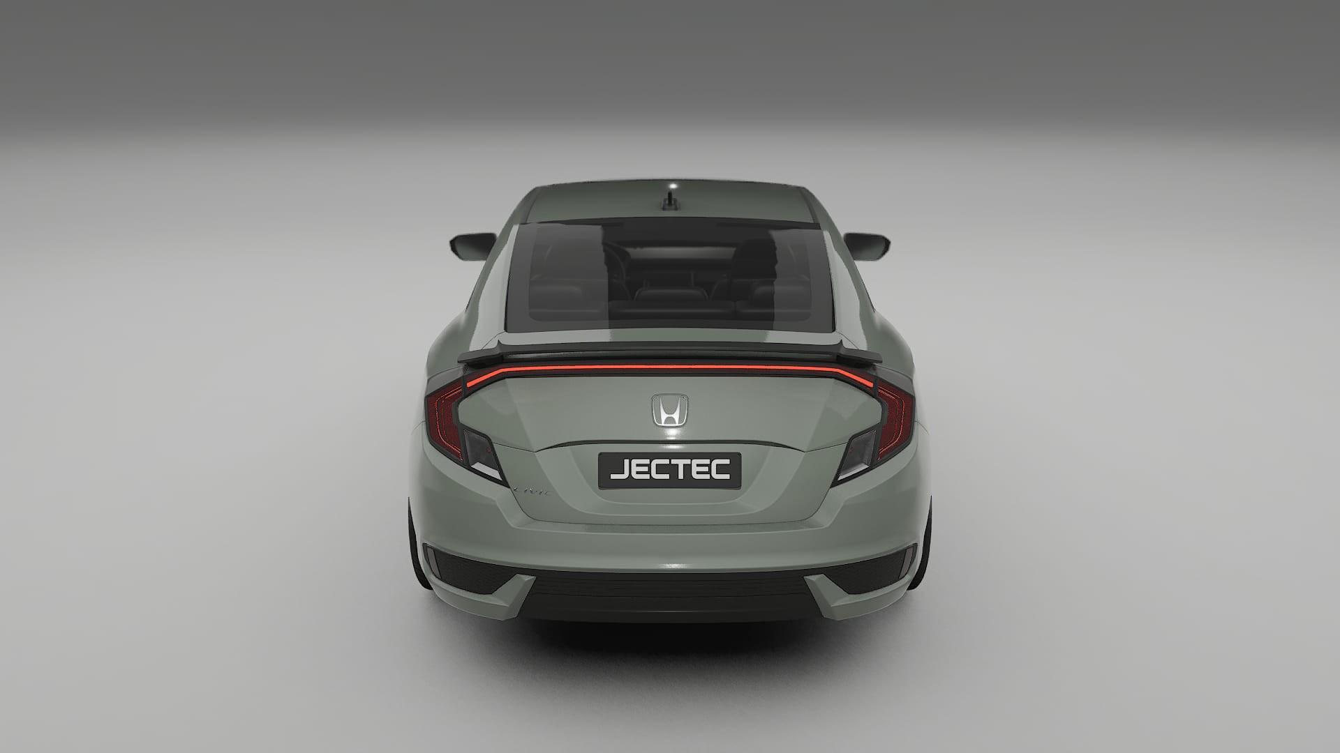 Honda Civic coupe prefacelift pre LCI TPU Lackskyddsfilm | SLATE Färgskiftande PPF – Komplett Förskuret Kit