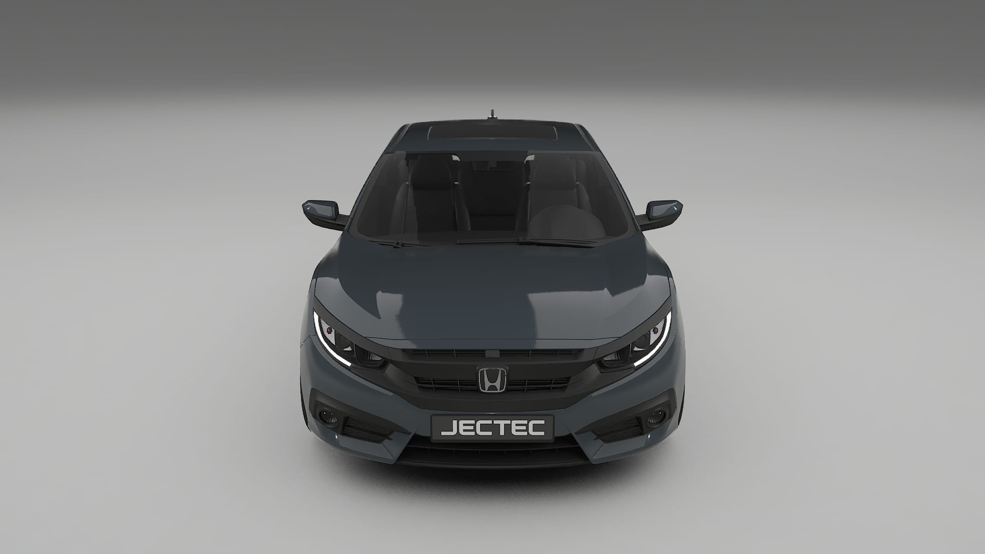 Honda Civic coupe prefacelift pre LCI TPU Lackskyddsfilm | GRANITE Färgskiftande PPF – Komplett Förskuret Kit