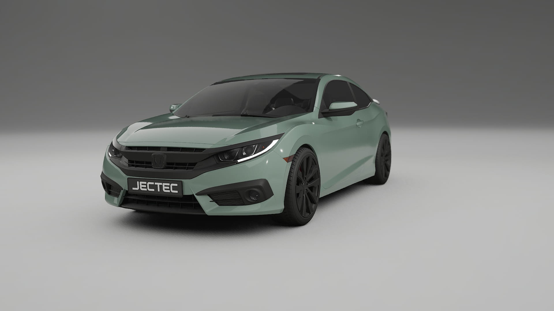 Honda Civic coupe prefacelift pre LCI TPU Lackskyddsfilm | CINDER Färgskiftande PPF – Komplett Förskuret Kit