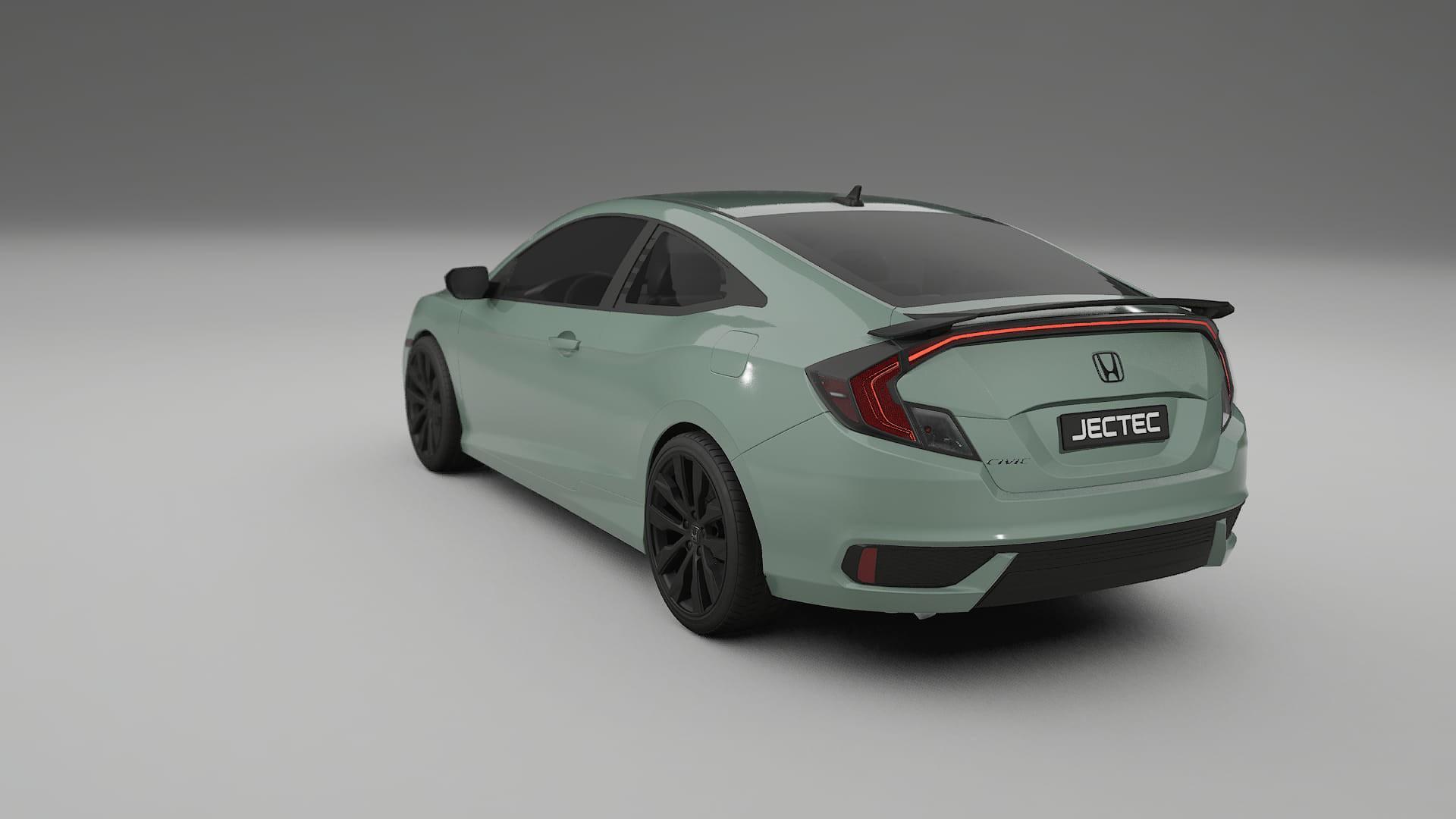 Honda Civic coupe prefacelift pre LCI TPU Lackskyddsfilm | CINDER Färgskiftande PPF – Komplett Förskuret Kit