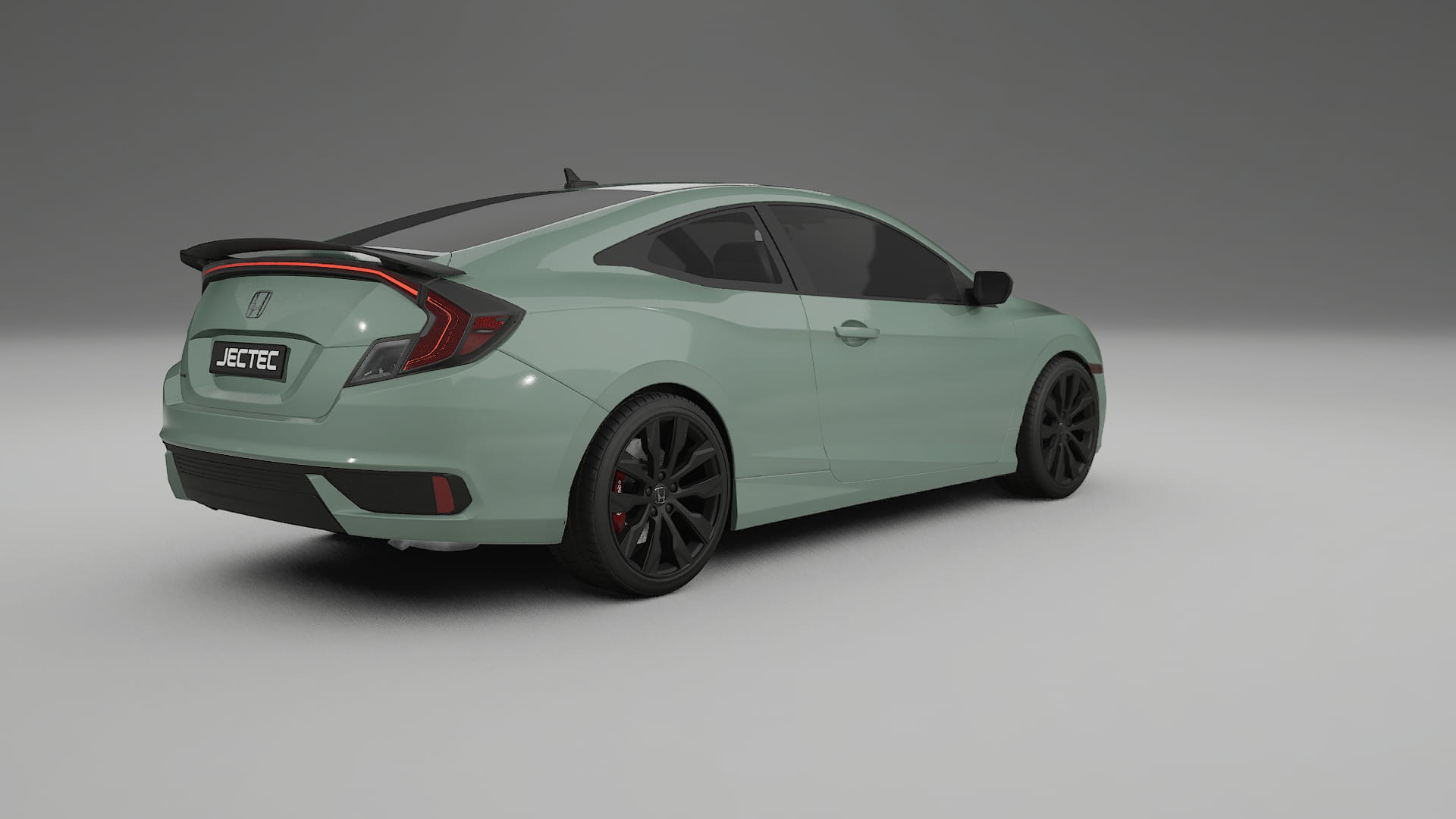 Honda Civic coupe prefacelift pre LCI TPU Lackskyddsfilm | CINDER Färgskiftande PPF – Komplett Förskuret Kit