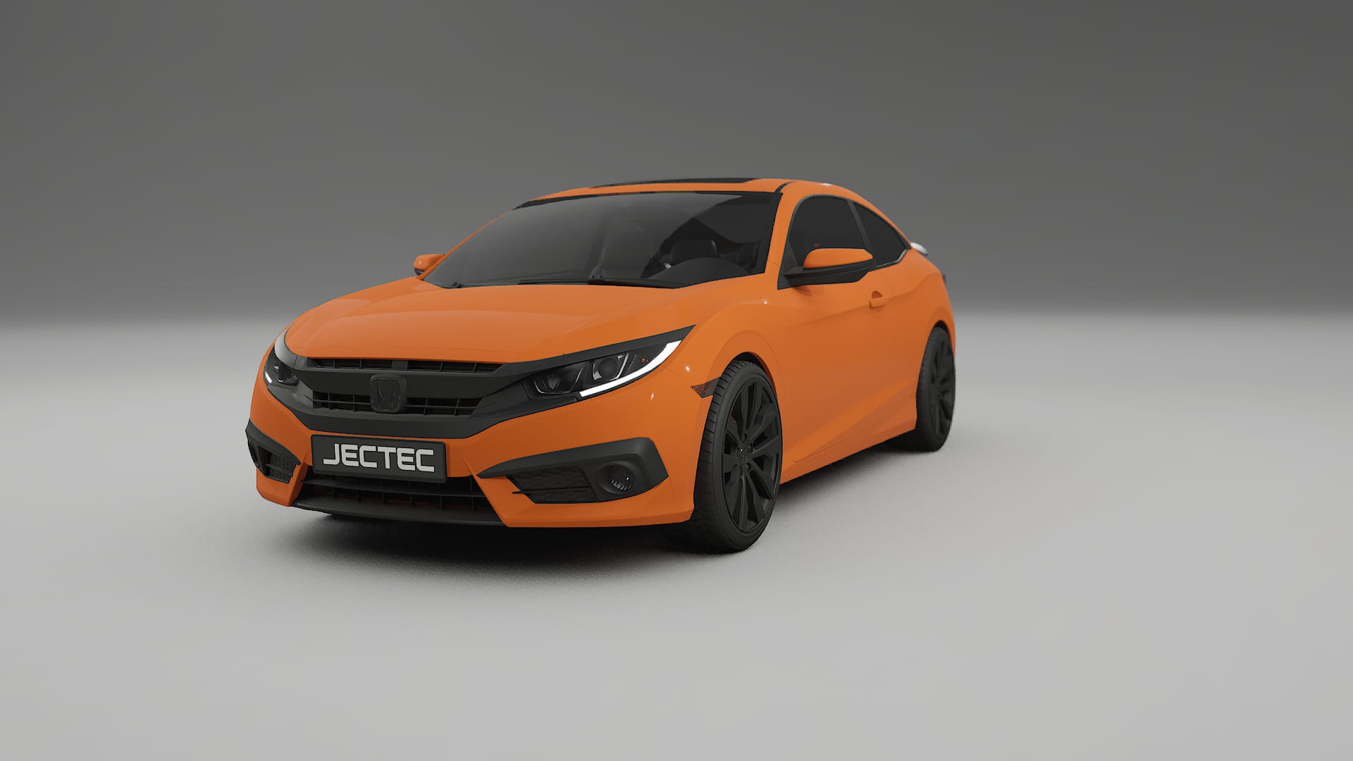 Honda Civic coupe prefacelift pre LCI TPU Lackskyddsfilm | ROCKET Färgskiftande PPF – Komplett Förskuret Kit